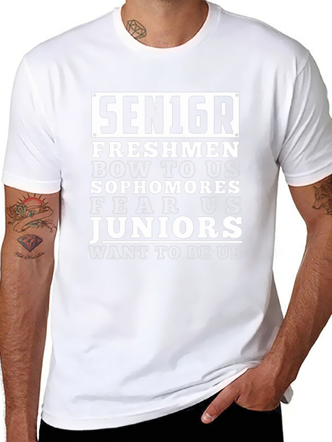 Senior Class T-Shirt - Bow to Us Tee