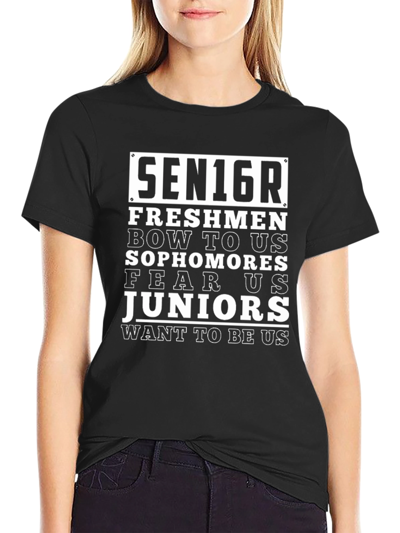 Senior Class T-Shirt - Bow to Us Tee