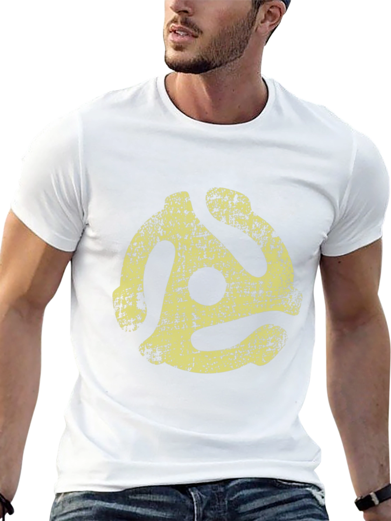 Retro 45 Adapter Graphic Tee - Black