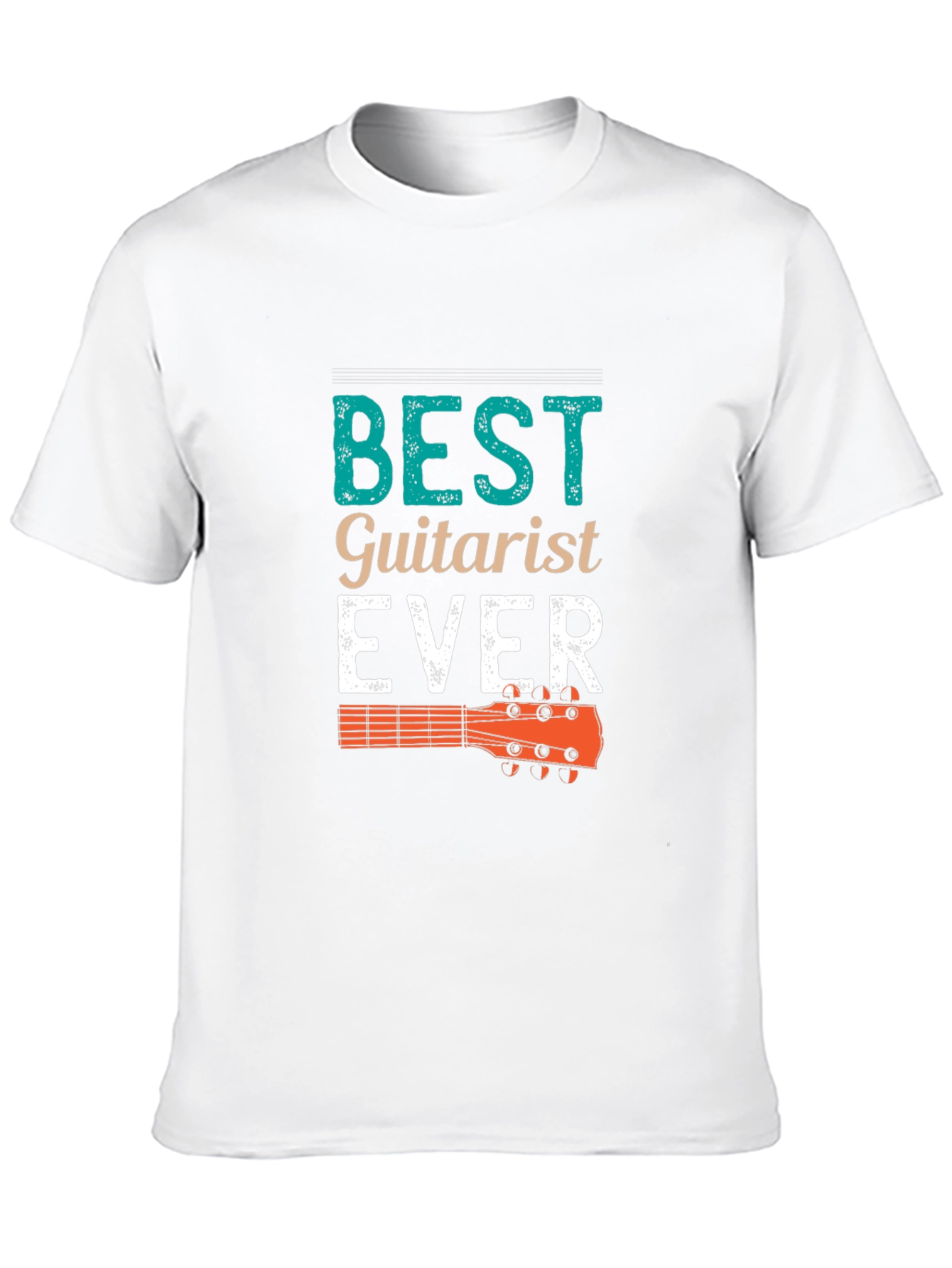 Best Guitarist Ever Graphic Tee - Music Lovers T-Shirt