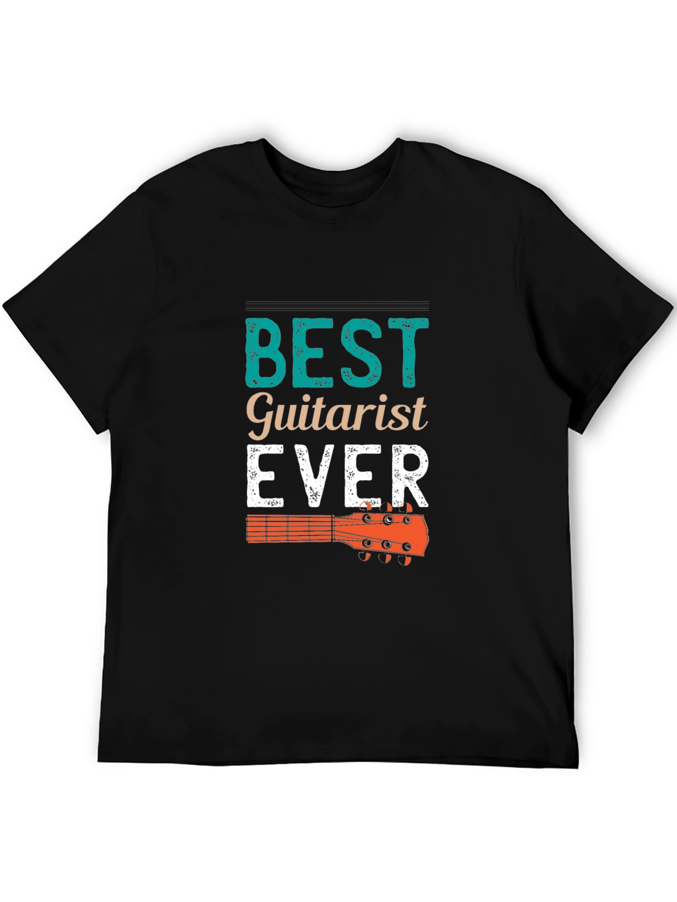 Best Guitarist Ever Graphic Tee - Music Lovers T-Shirt