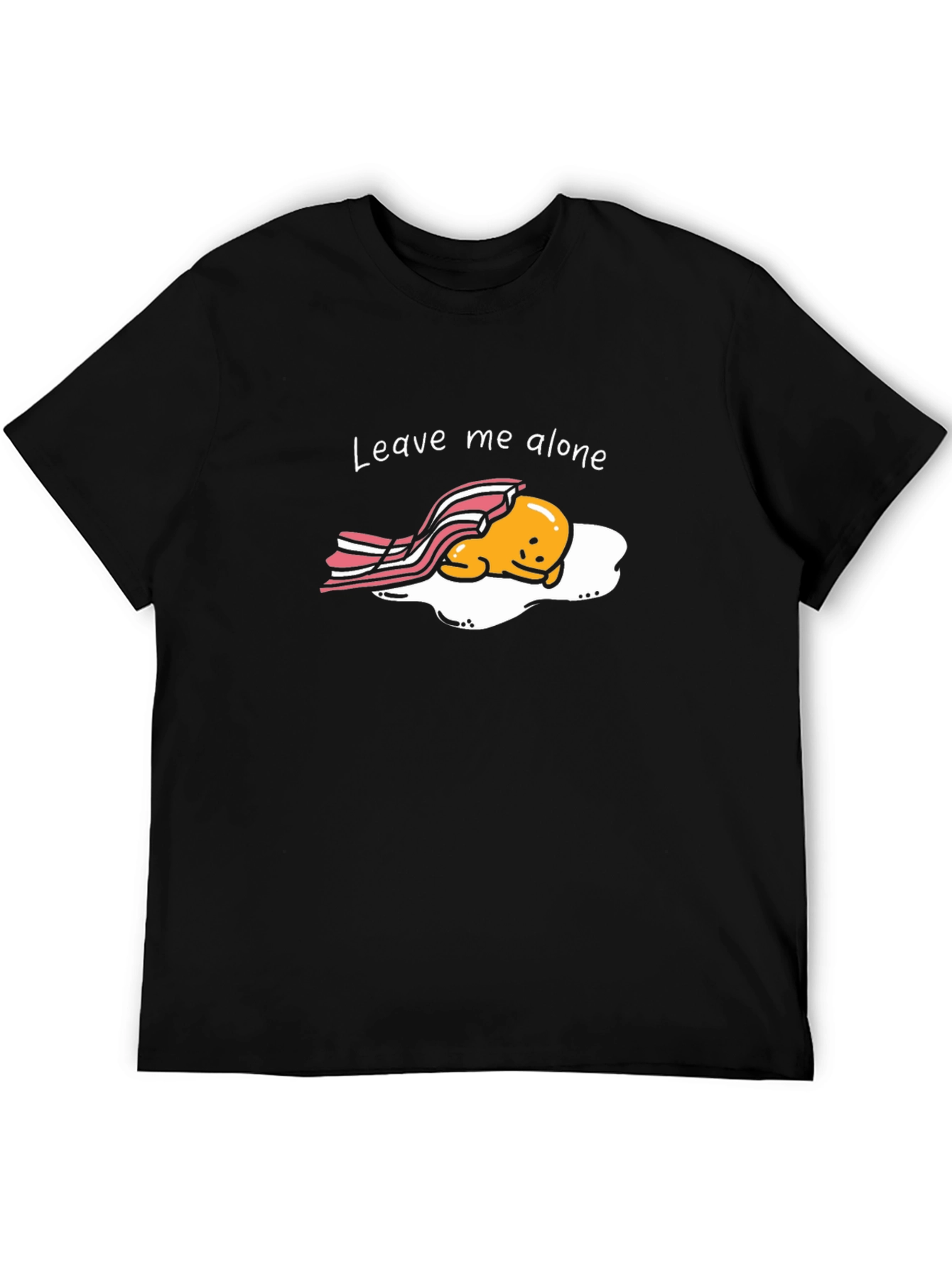 Leave Me Alone T-Shirt - Funny Egg Graphic Tee