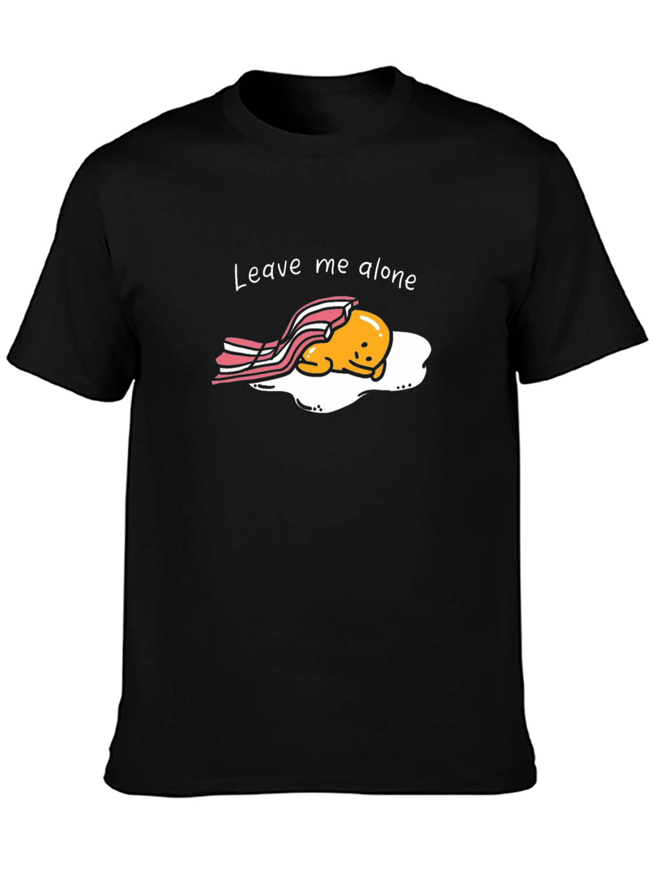 Leave Me Alone T-Shirt - Funny Egg Graphic Tee