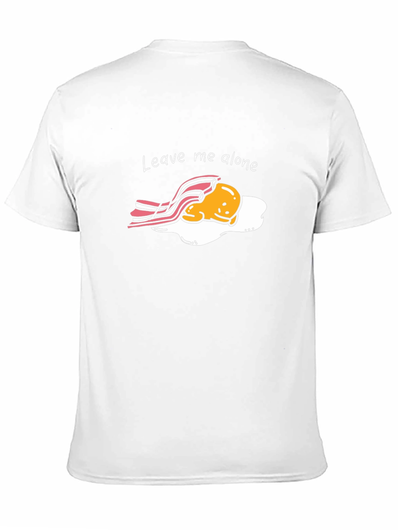 Leave Me Alone T-Shirt - Funny Egg Graphic Tee