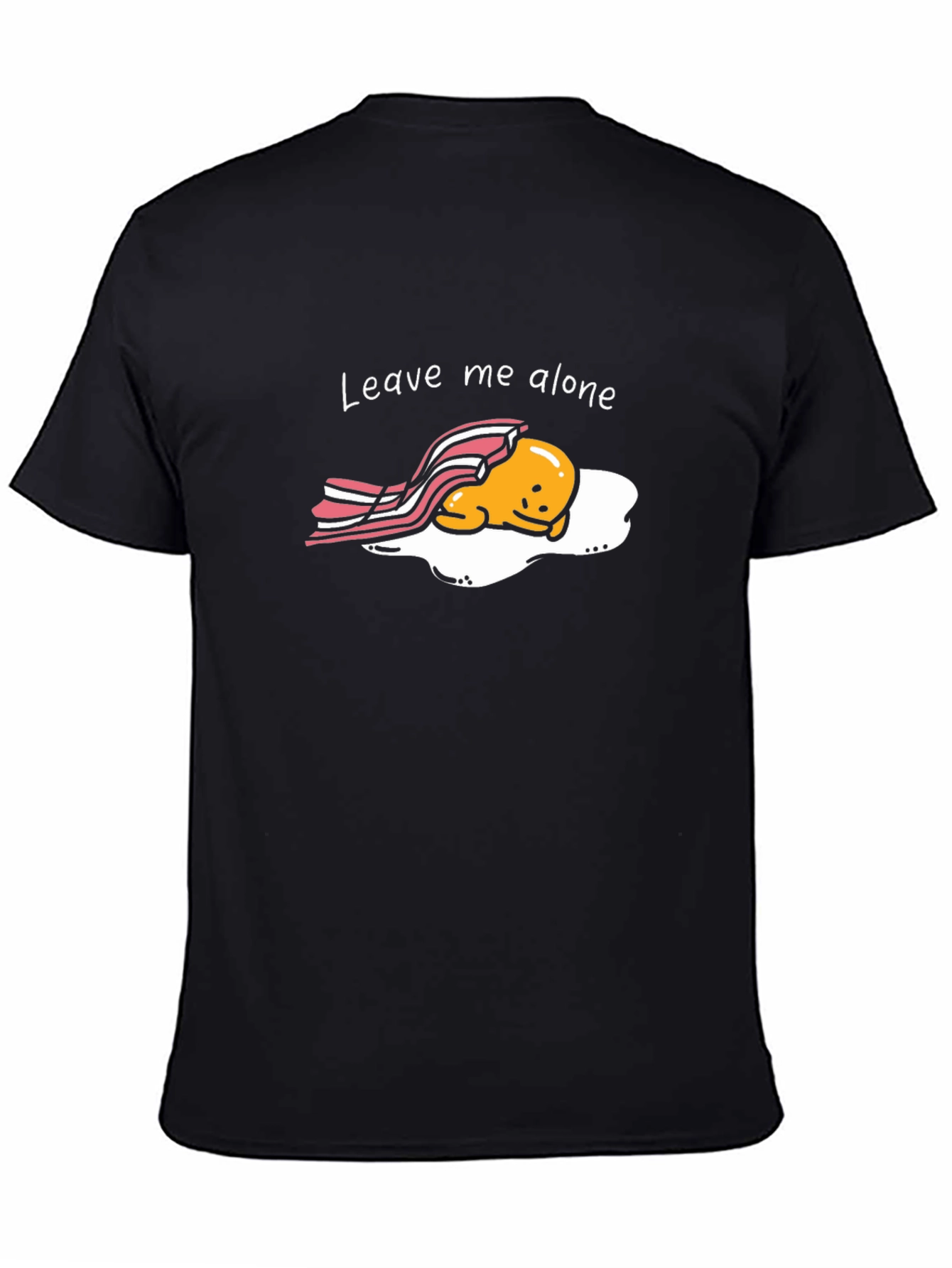 Leave Me Alone T-Shirt - Funny Egg Graphic Tee