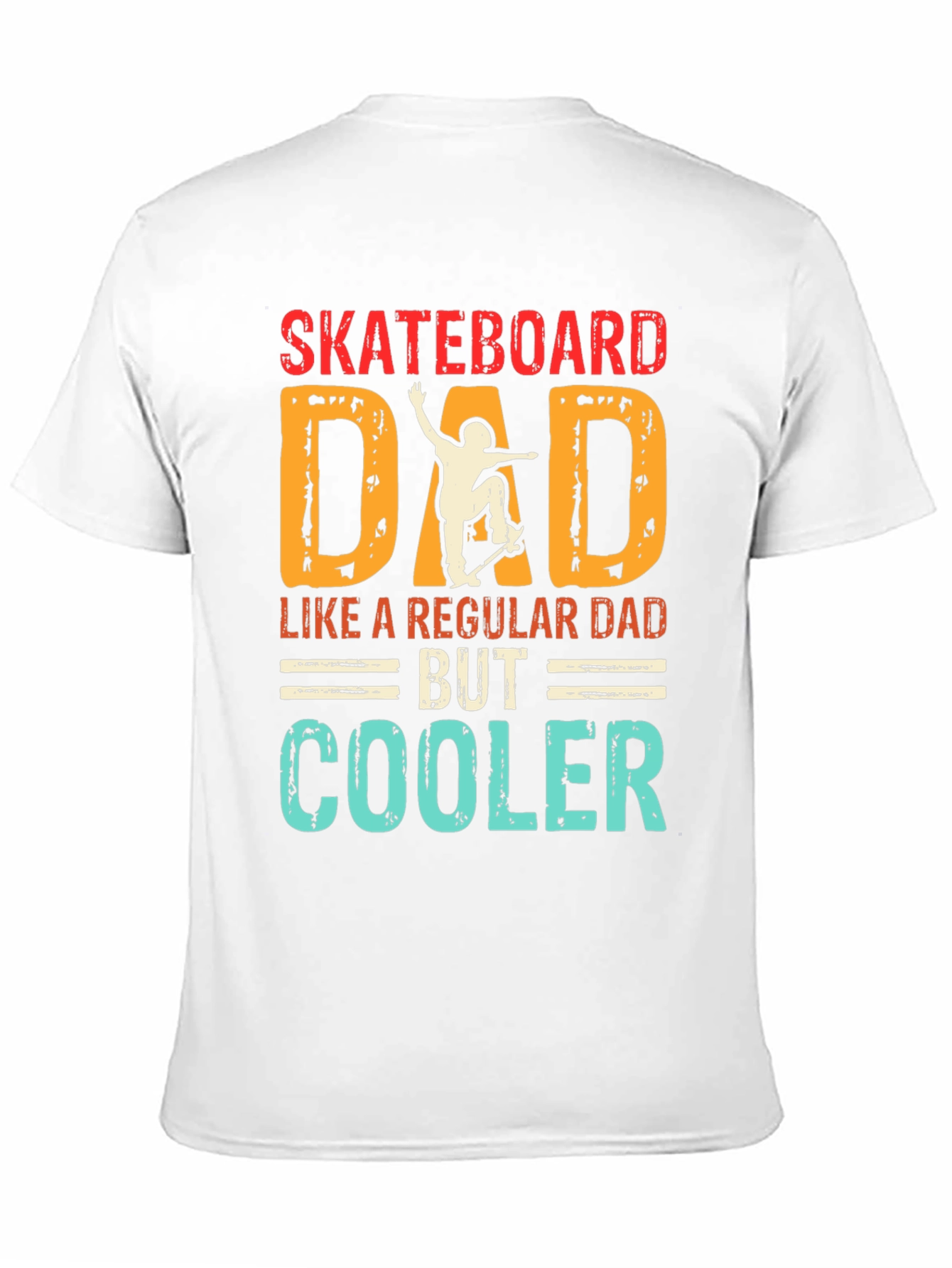 Skateboard Dad T-Shirt - Cool Dad Gift