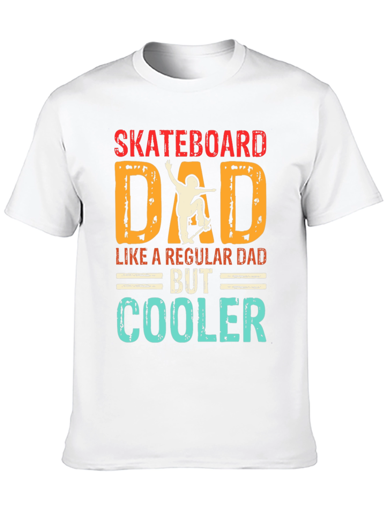 Skateboard Dad T-Shirt - Cool Dad Gift