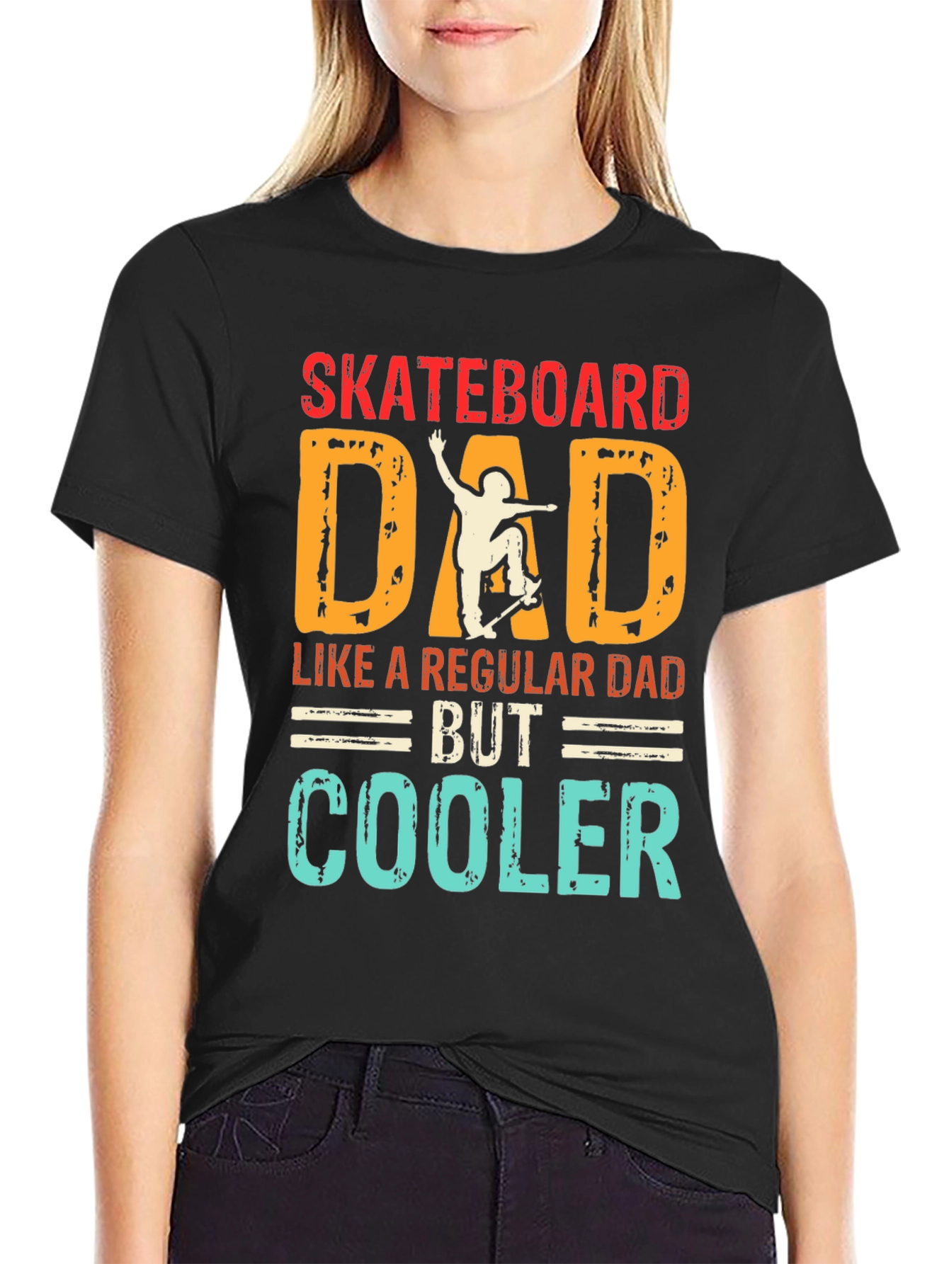 Skateboard Dad T-Shirt - Cool Dad Gift
