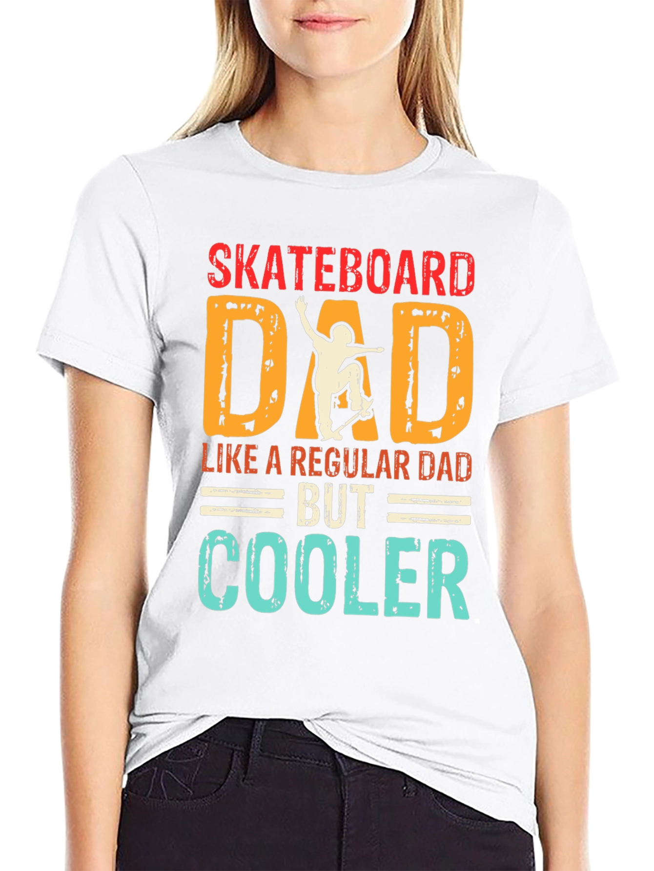 Skateboard Dad T-Shirt - Cool Dad Gift