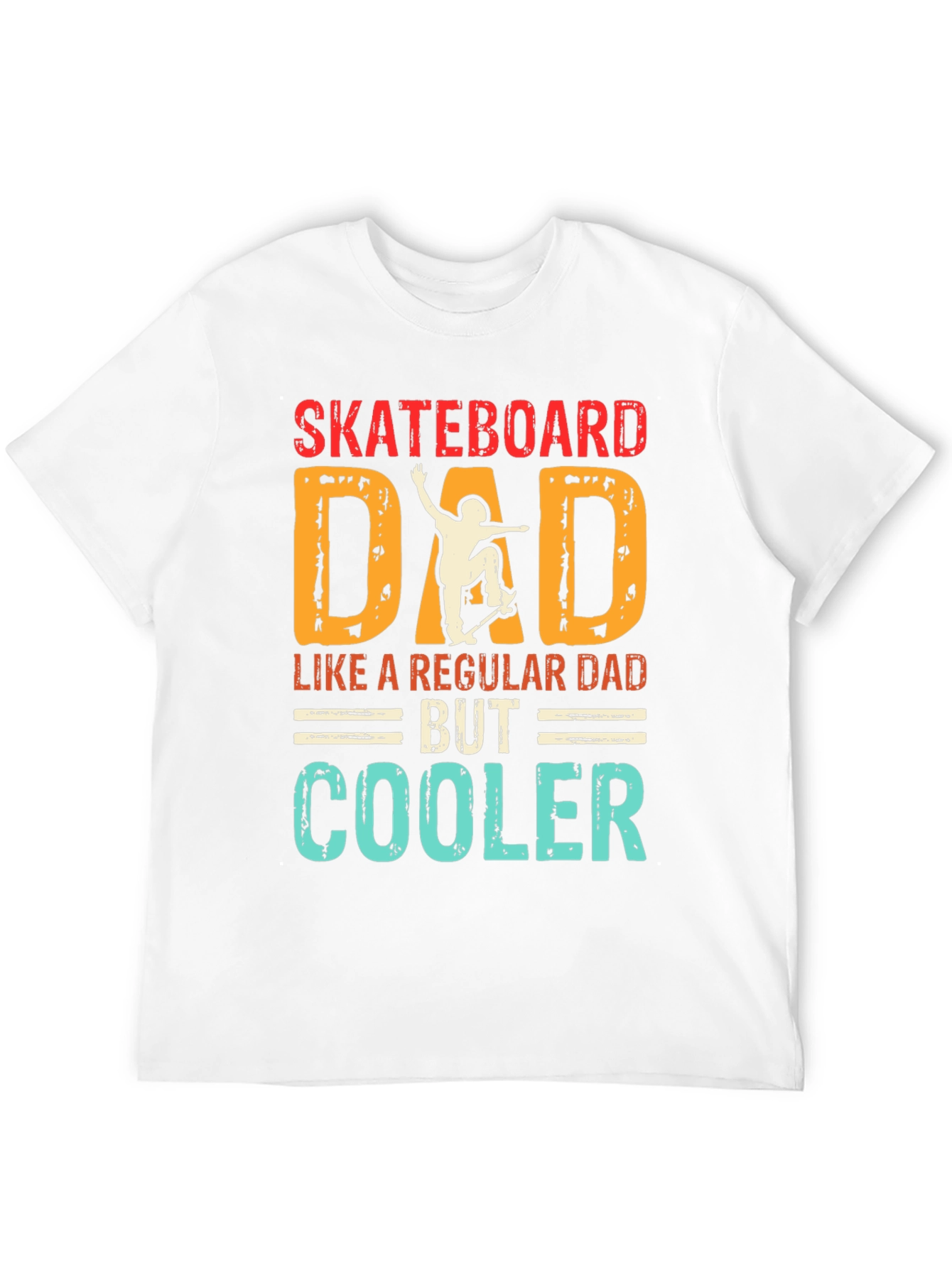 Skateboard Dad T-Shirt - Cool Dad Gift
