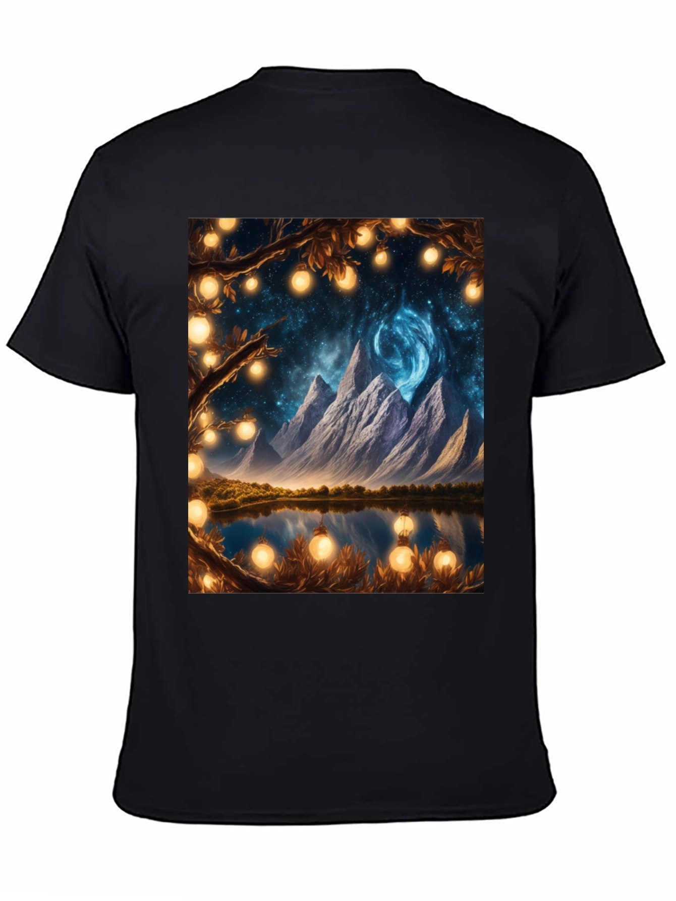 Fantasy Mountain Lake Graphic Tee