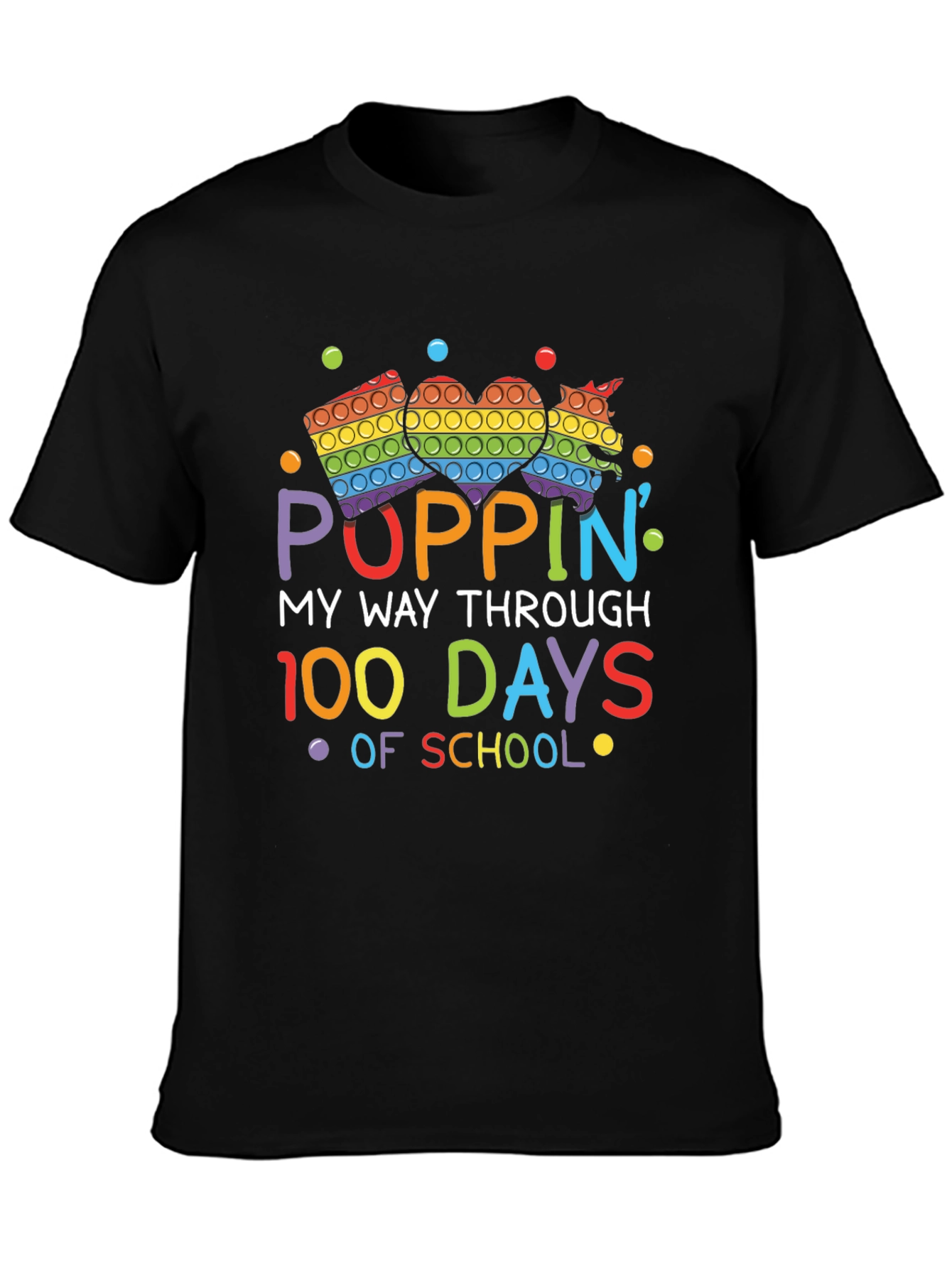 Poppin 100 Days of School T-Shirt