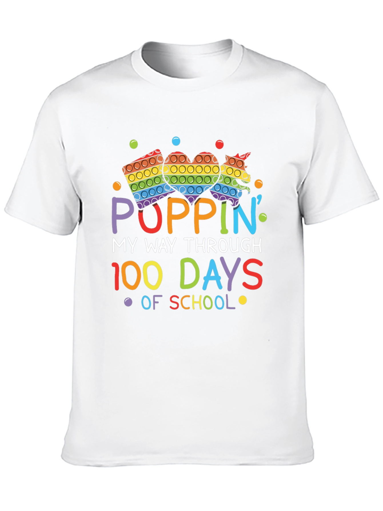 Poppin 100 Days of School T-Shirt