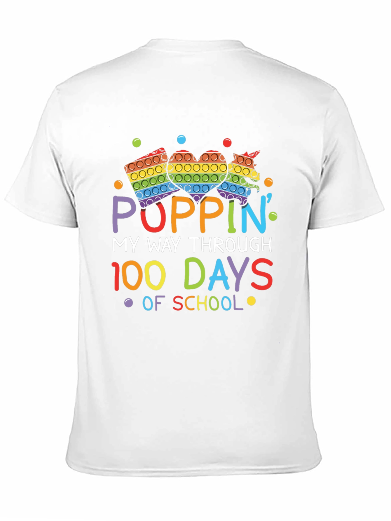 Poppin 100 Days of School T-Shirt