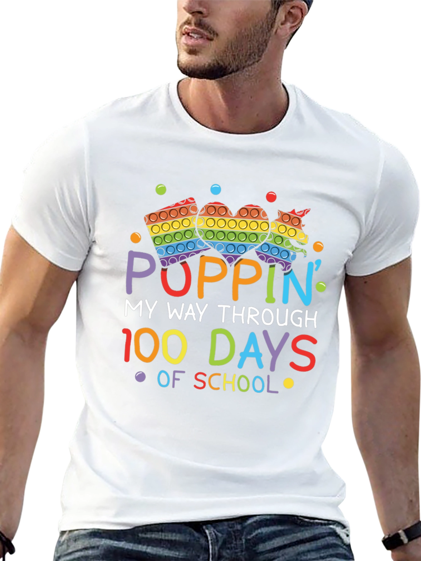 Poppin 100 Days of School T-Shirt