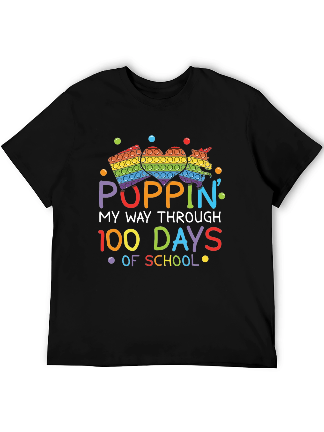 Poppin 100 Days of School T-Shirt