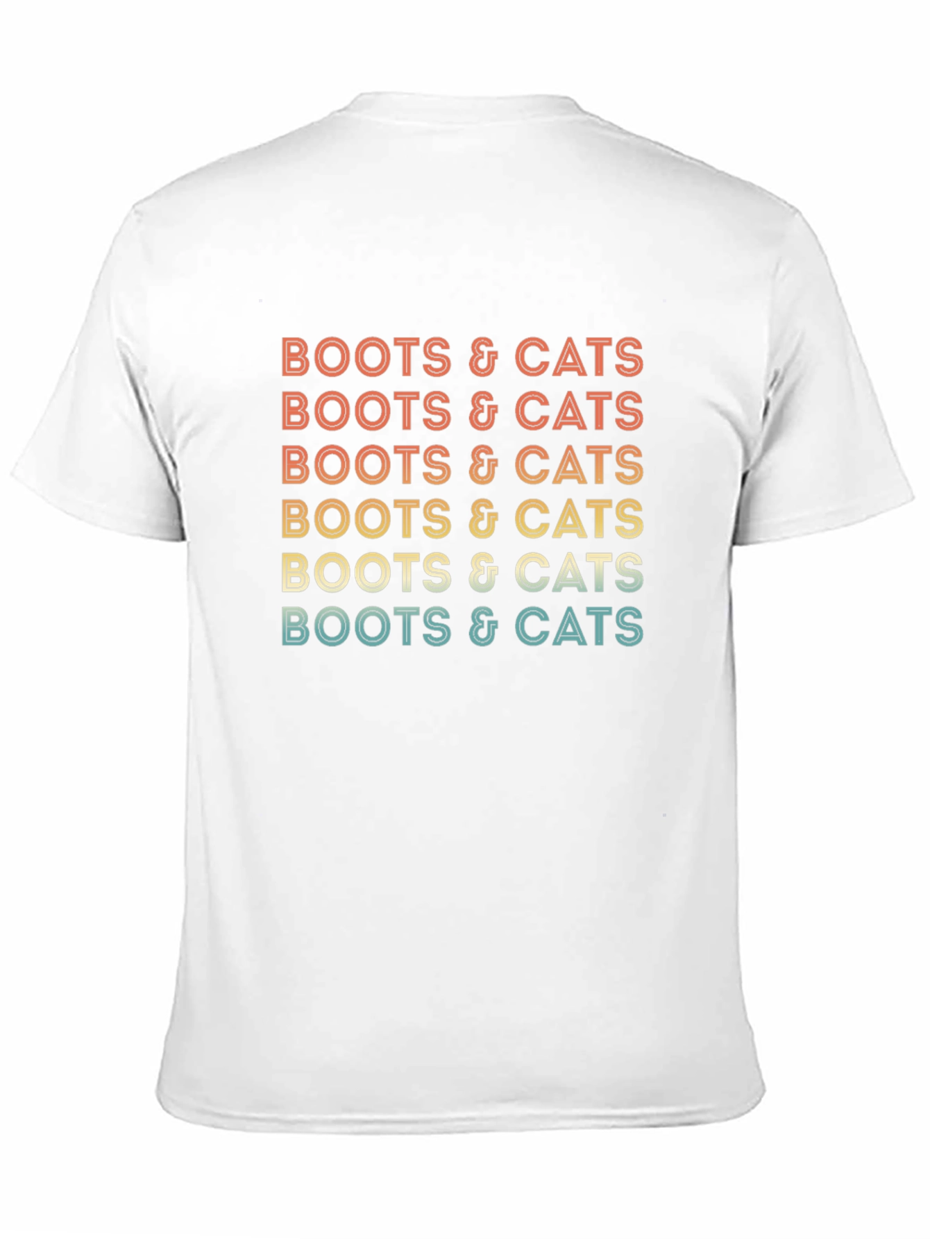 Boots & Cats Retro Graphic Tee - Unisex