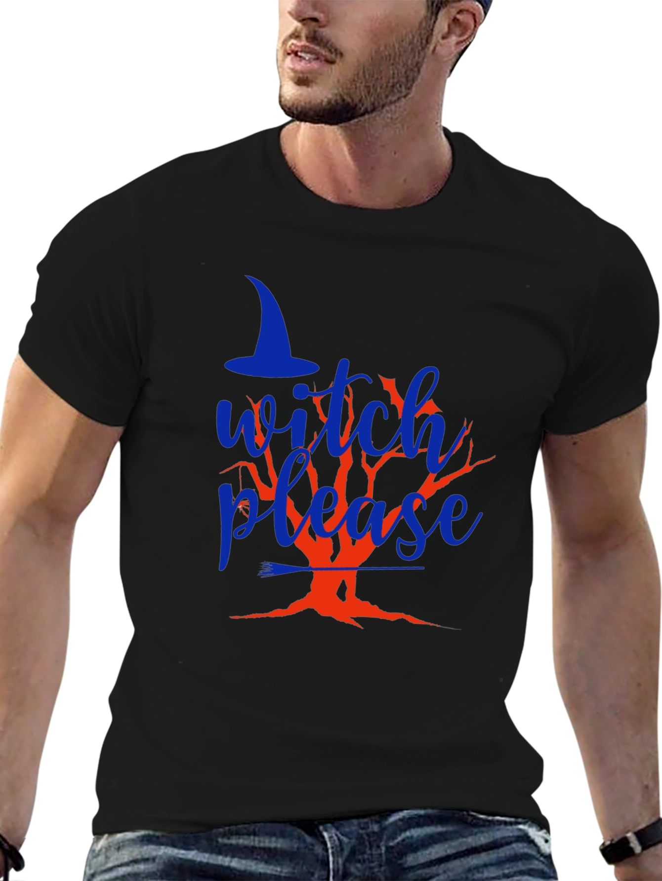 Witch Please Graphic Tee - Halloween Edition