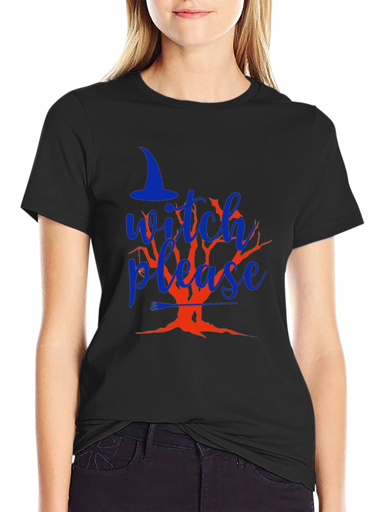 Witch Please Graphic Tee - Halloween Edition