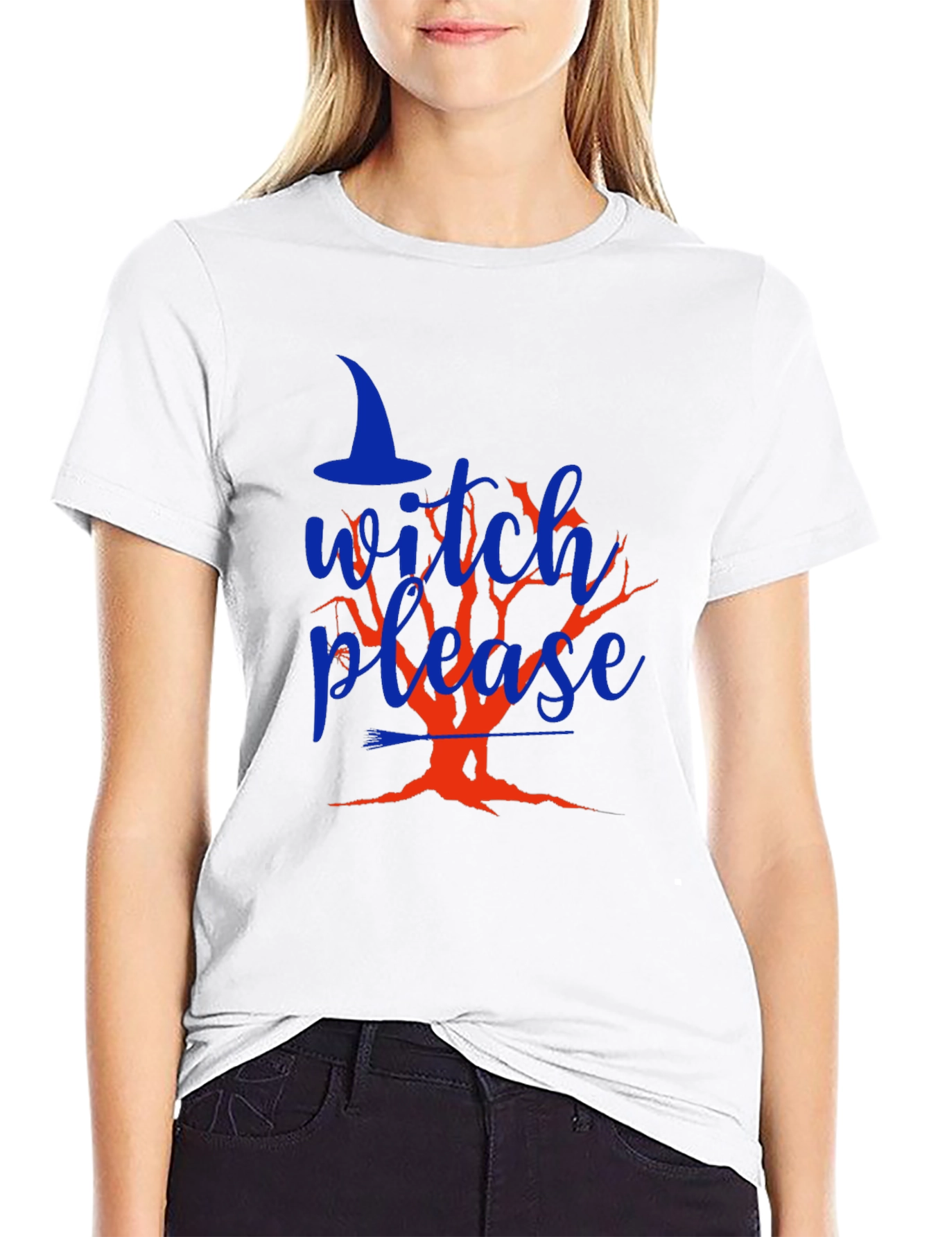 Witch Please Graphic Tee - Halloween Edition