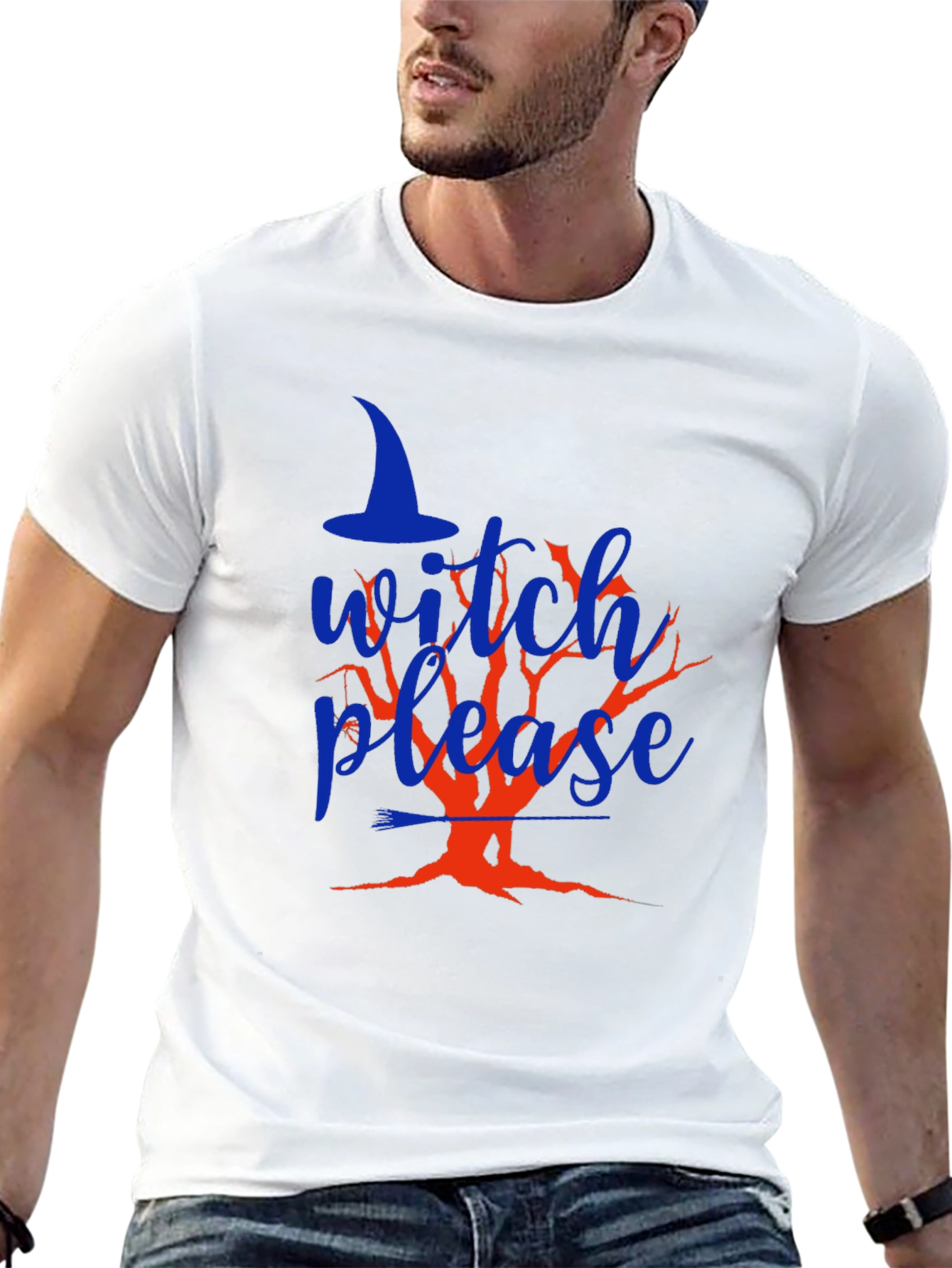Witch Please Graphic Tee - Halloween Edition
