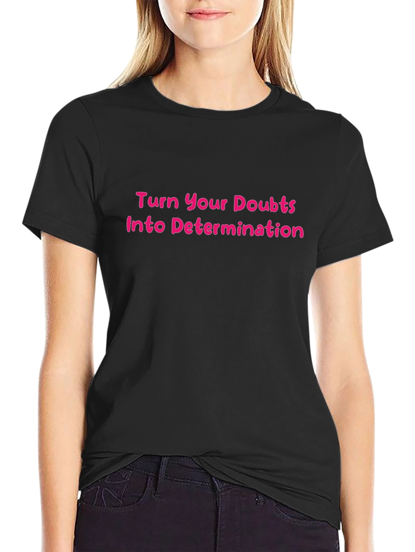 Motivational T-Shirt - Turn Doubts Into Determination