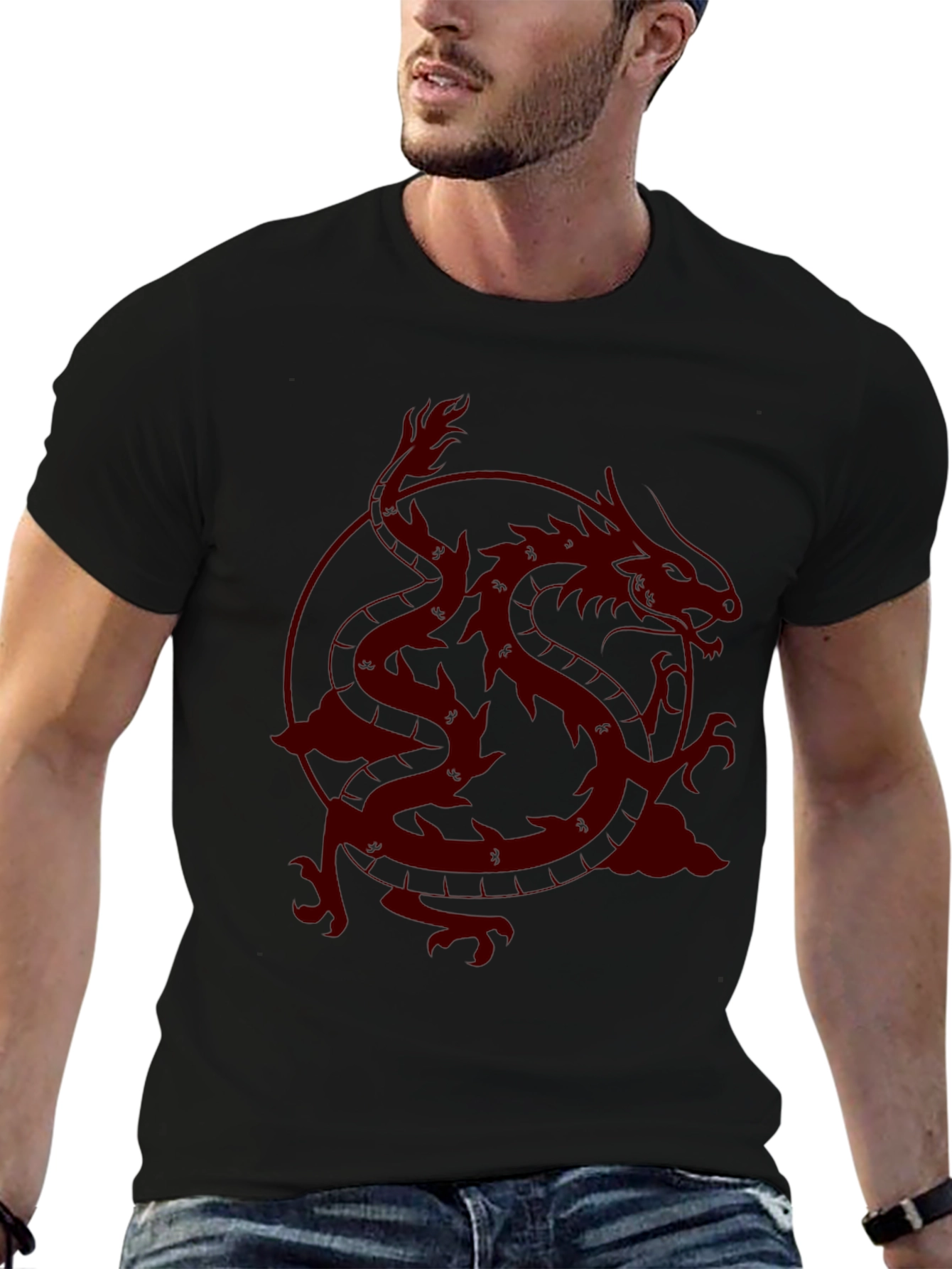 Dragon Graphic Tee - Bold Stylish and Comfortable