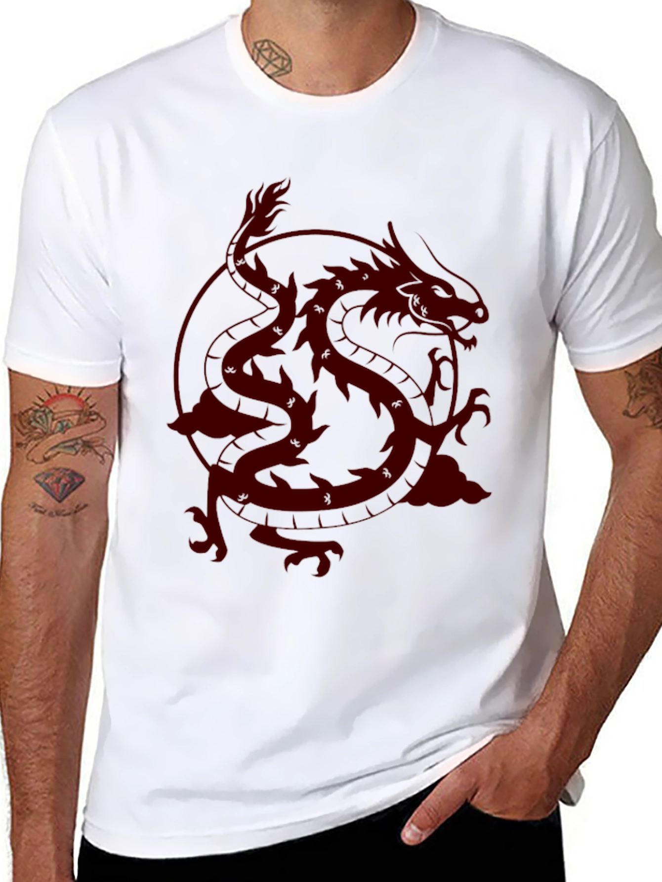 Dragon Graphic Tee - Bold Stylish and Comfortable