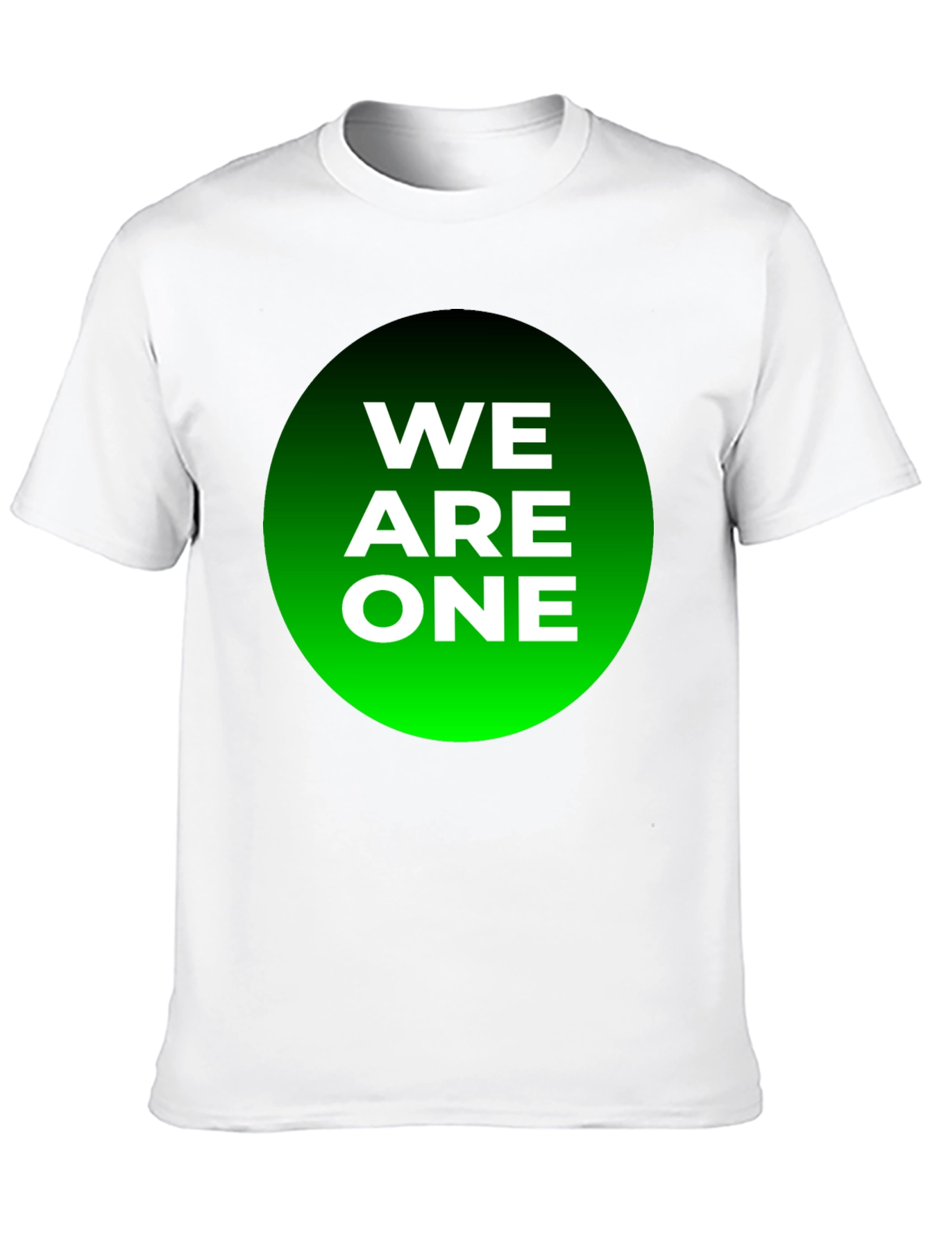 We Are One Graphic Tee - Black