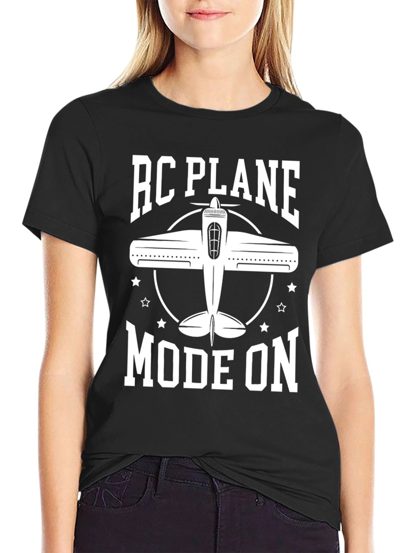 RC Plane Mode On T-Shirt