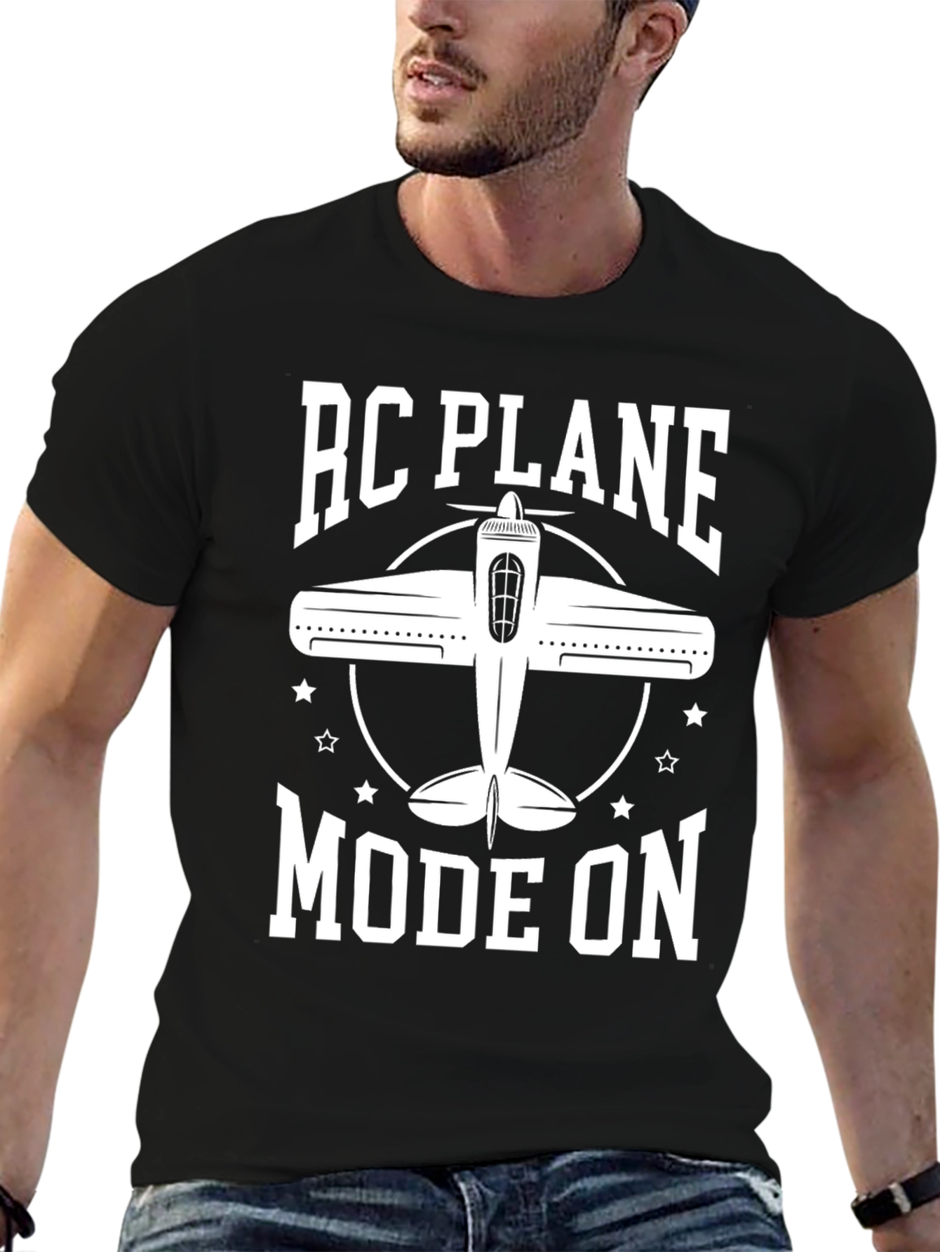 RC Plane Mode On T-Shirt