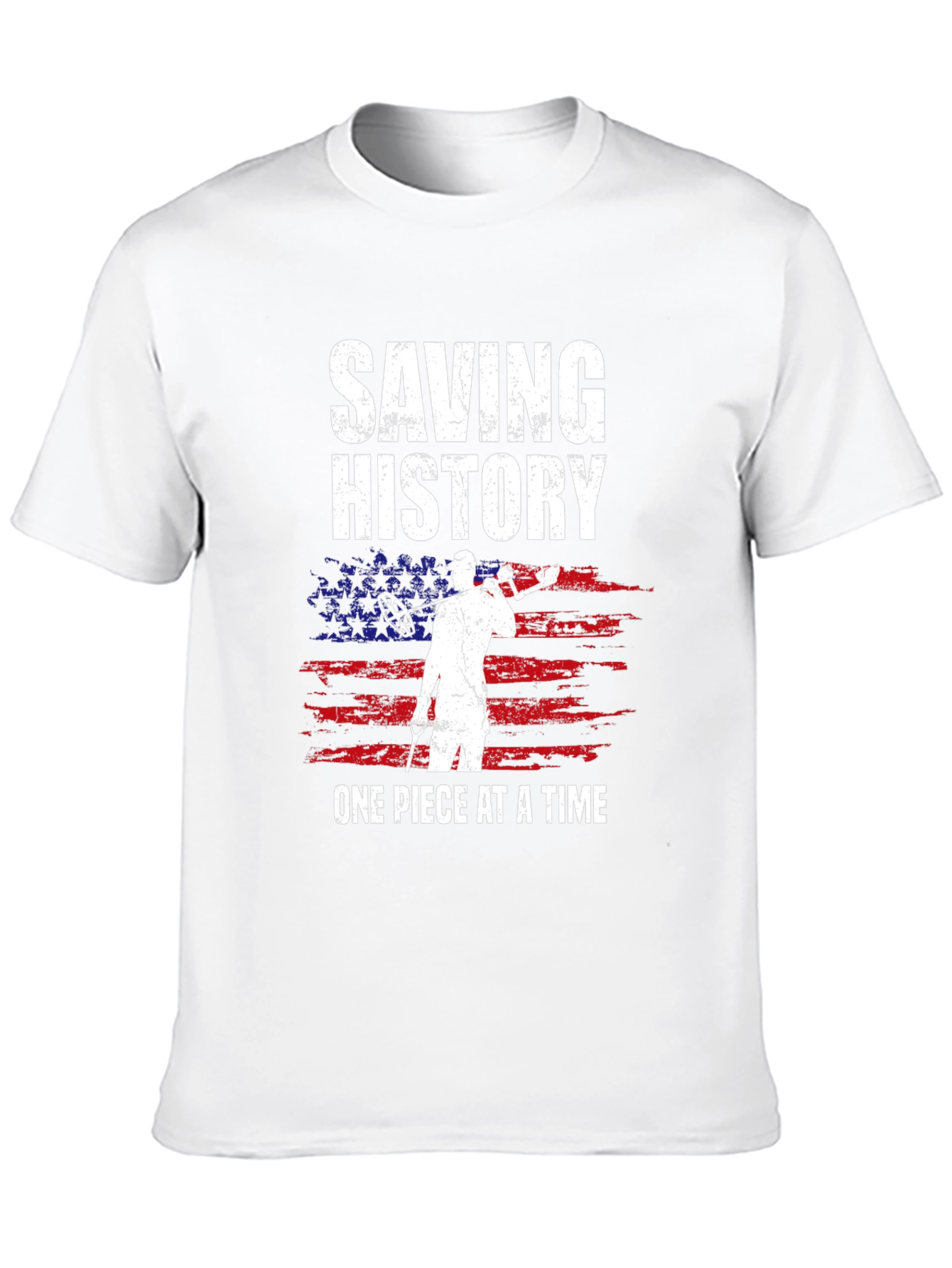 Saving History Metal Detecting T-Shirt