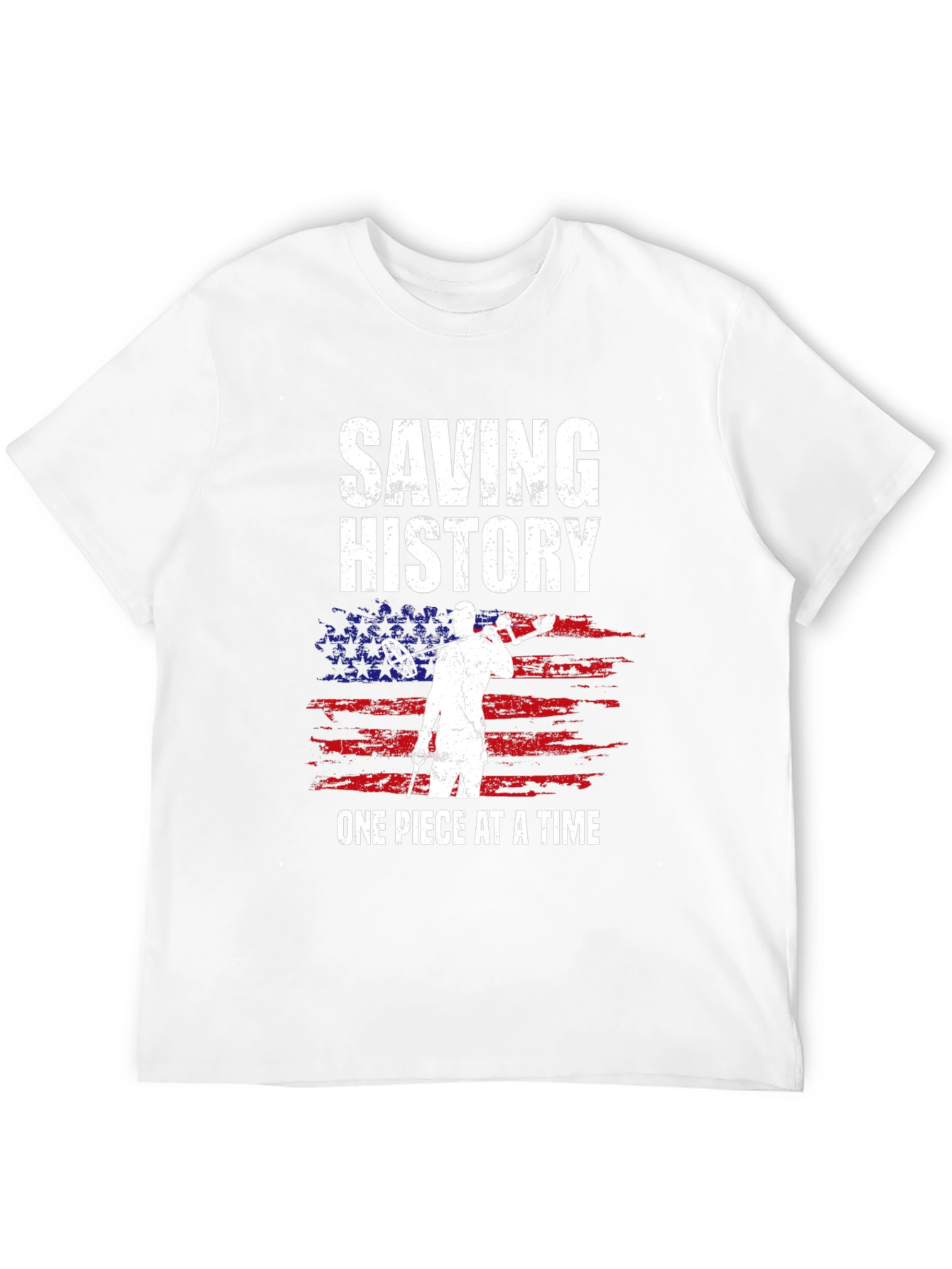 Saving History Metal Detecting T-Shirt