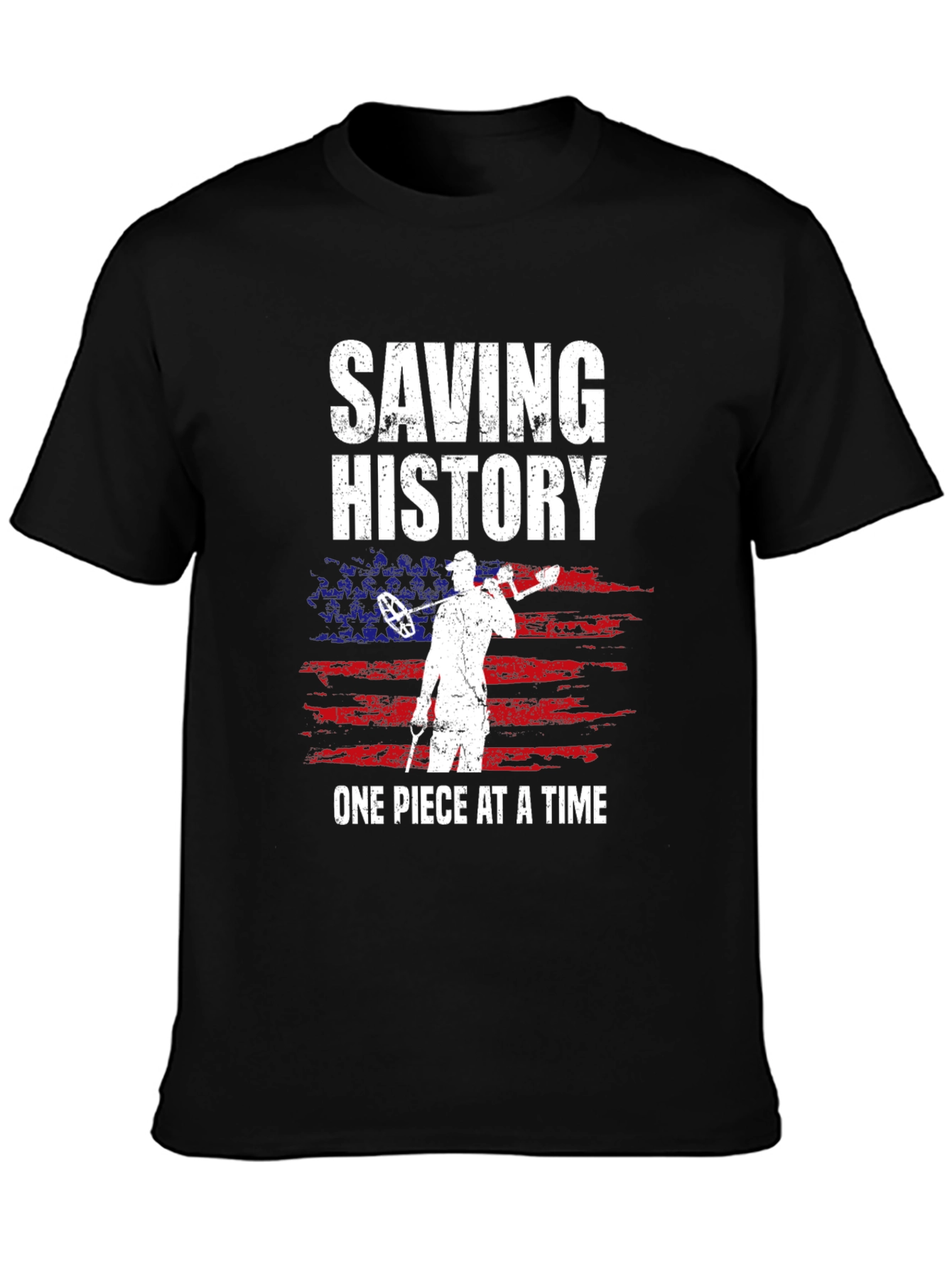 Saving History Metal Detecting T-Shirt