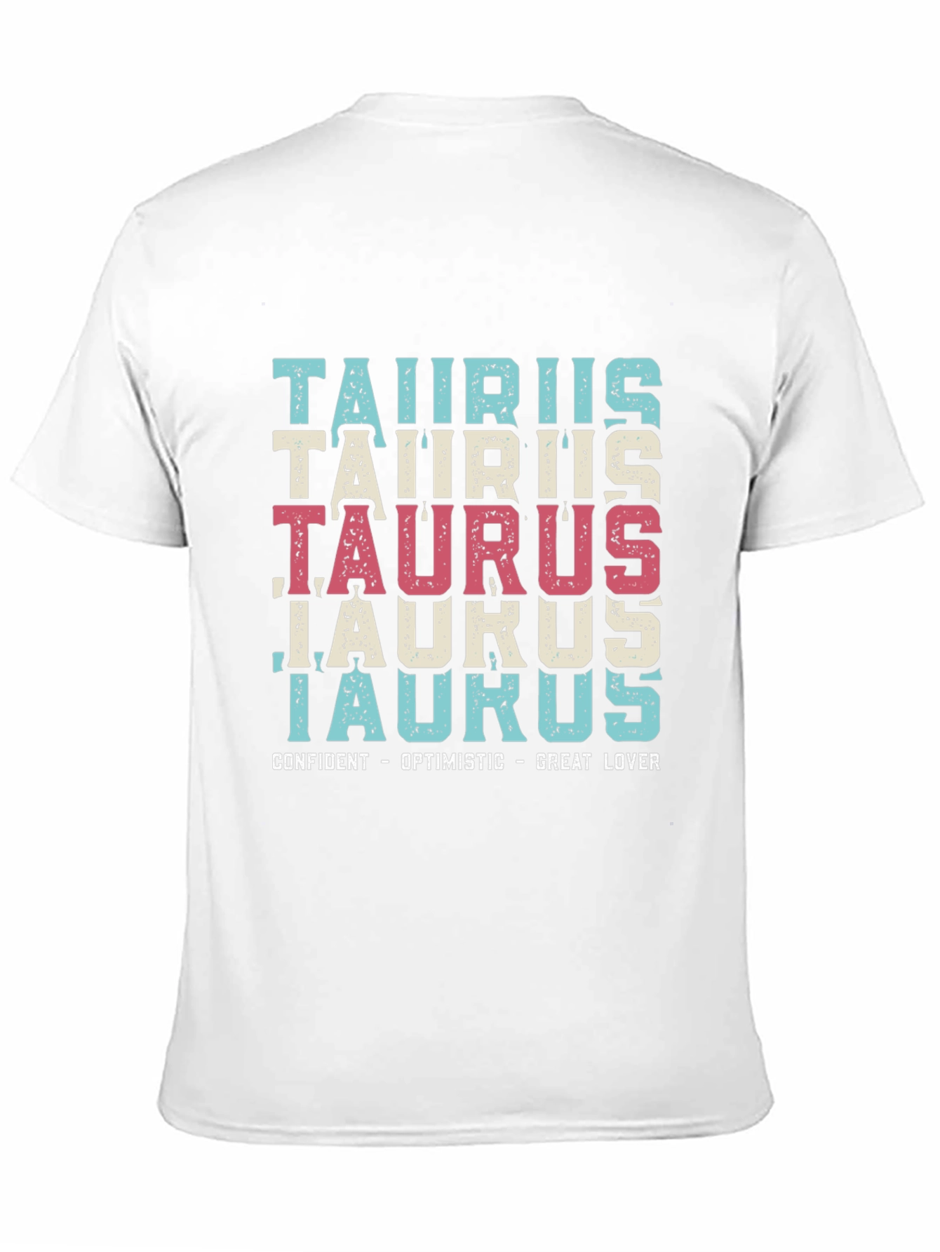 Taurus Zodiac Sign T-Shirt - Confident Optimistic Lover Tee