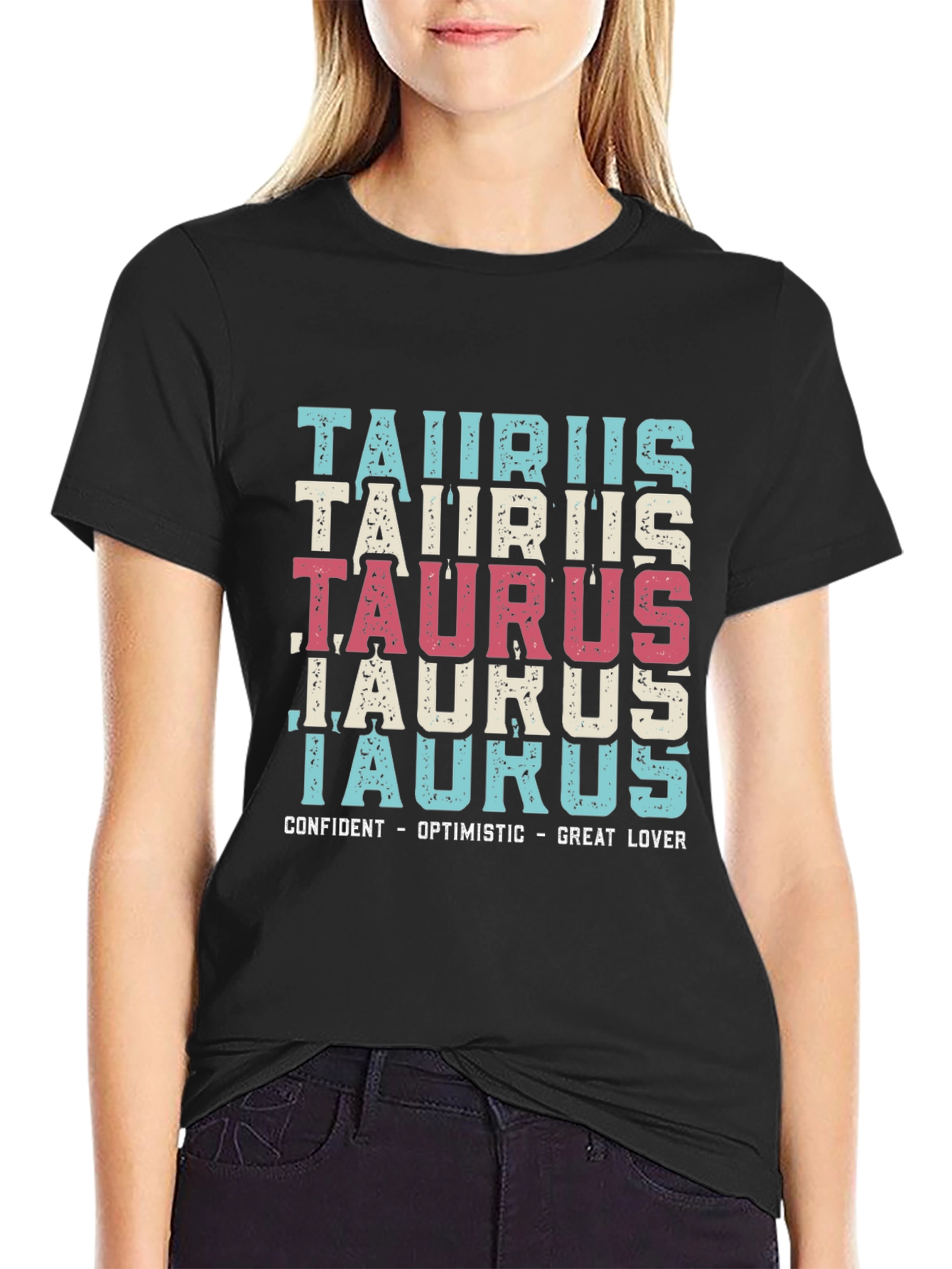 Taurus Zodiac Sign T-Shirt - Confident Optimistic Lover Tee