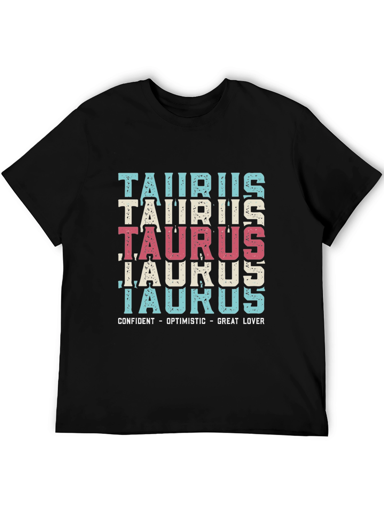 Taurus Zodiac Sign T-Shirt - Confident Optimistic Lover Tee