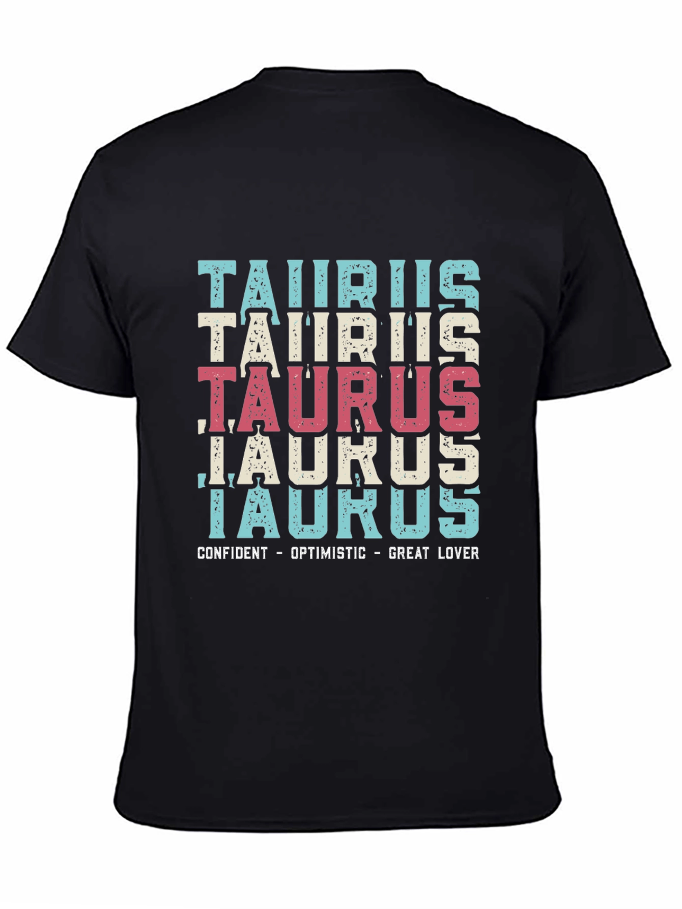 Taurus Zodiac Sign T-Shirt - Confident Optimistic Lover Tee
