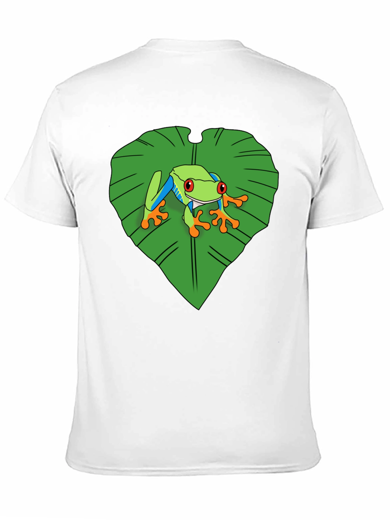 Frog on Leaf Graphic Tee