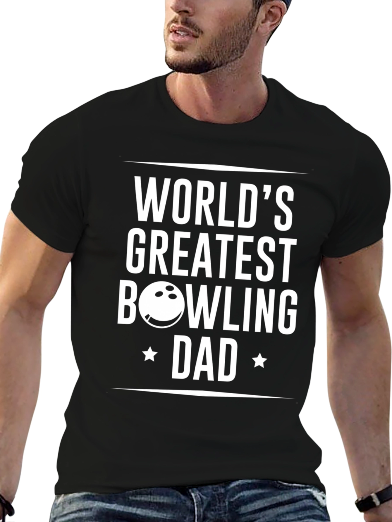 Worlds Greatest Bowling Dad T-Shirt