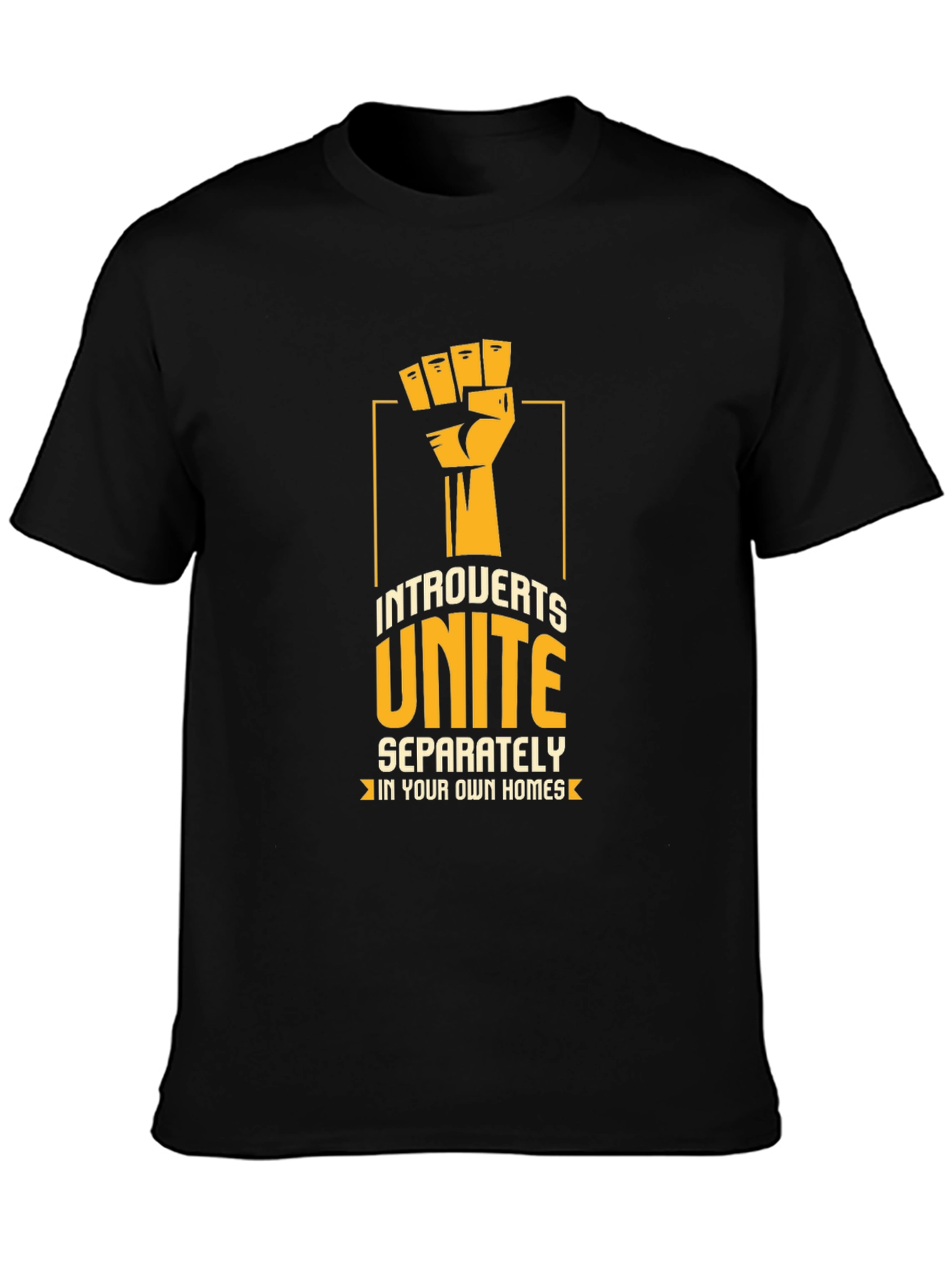 Introverts Unite T-Shirt: Funny Slogan Tee