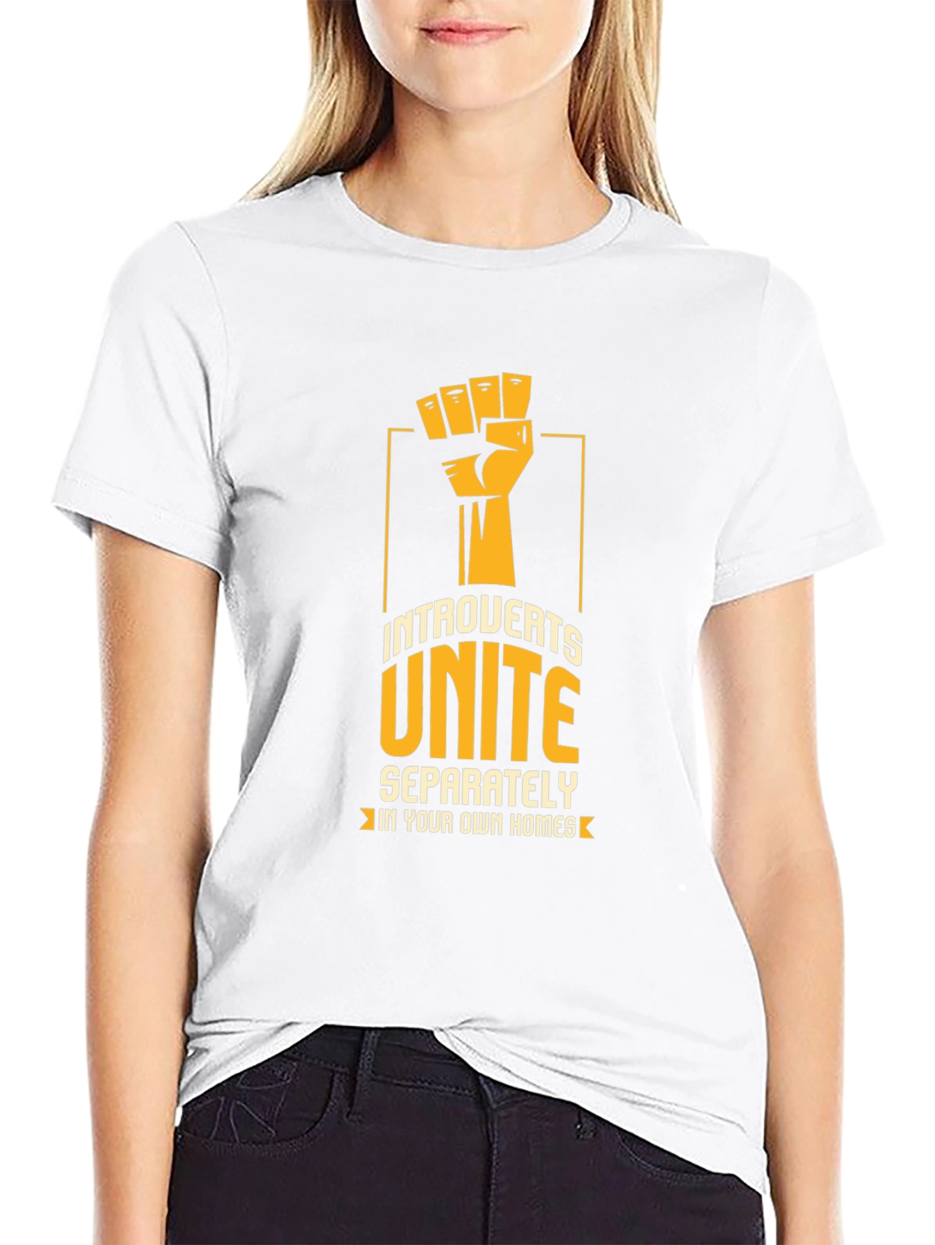 Introverts Unite T-Shirt: Funny Slogan Tee