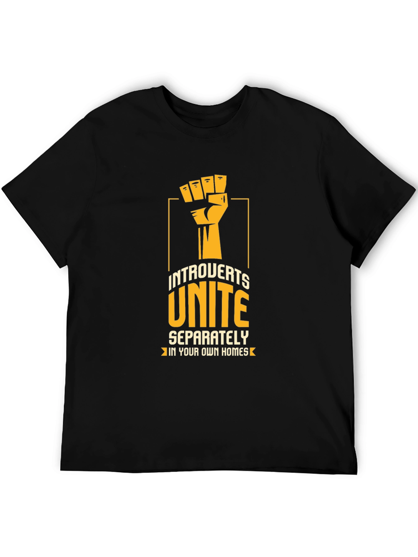 Introverts Unite T-Shirt: Funny Slogan Tee