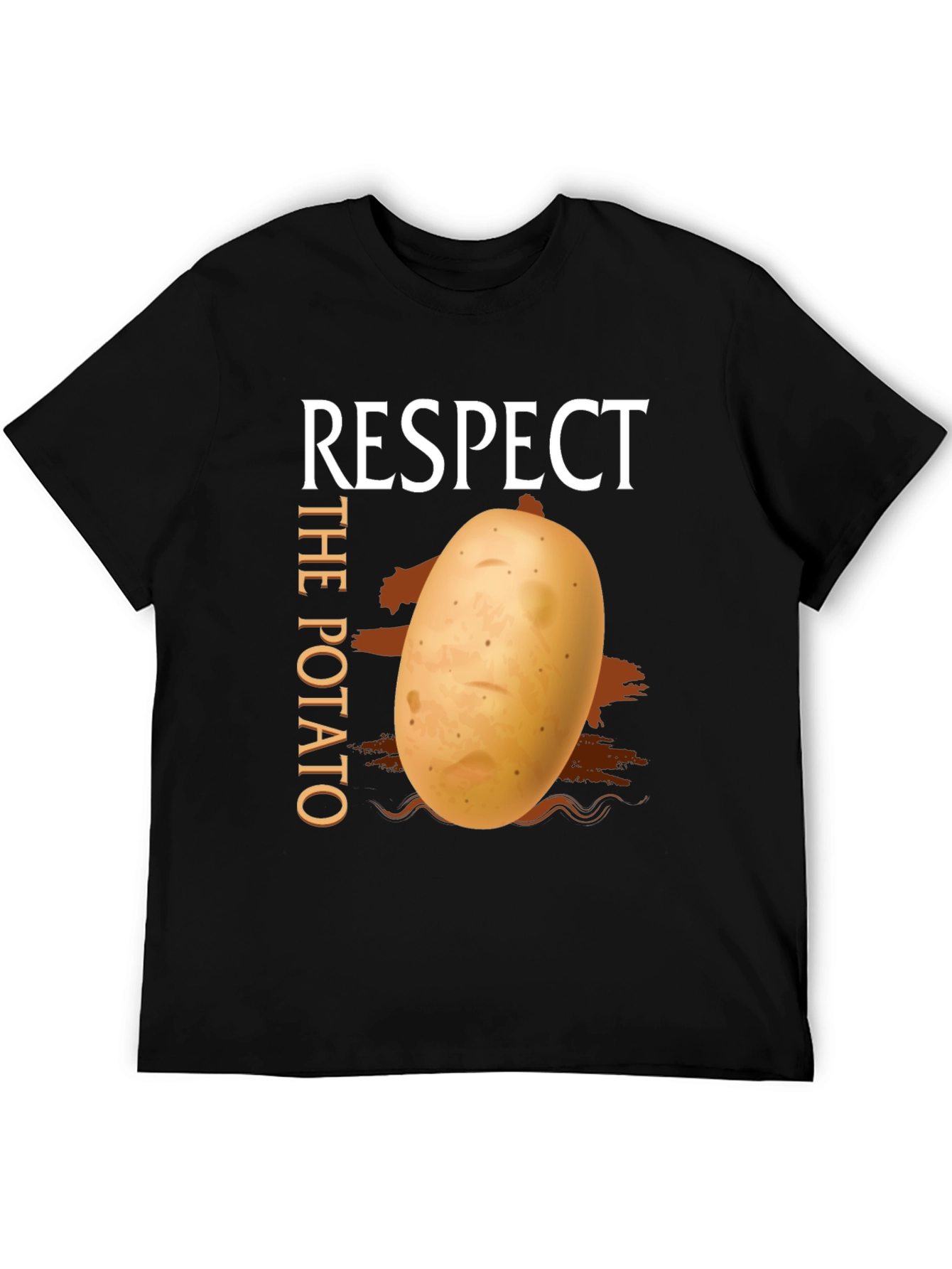 Respect The Potato Graphic T-Shirt