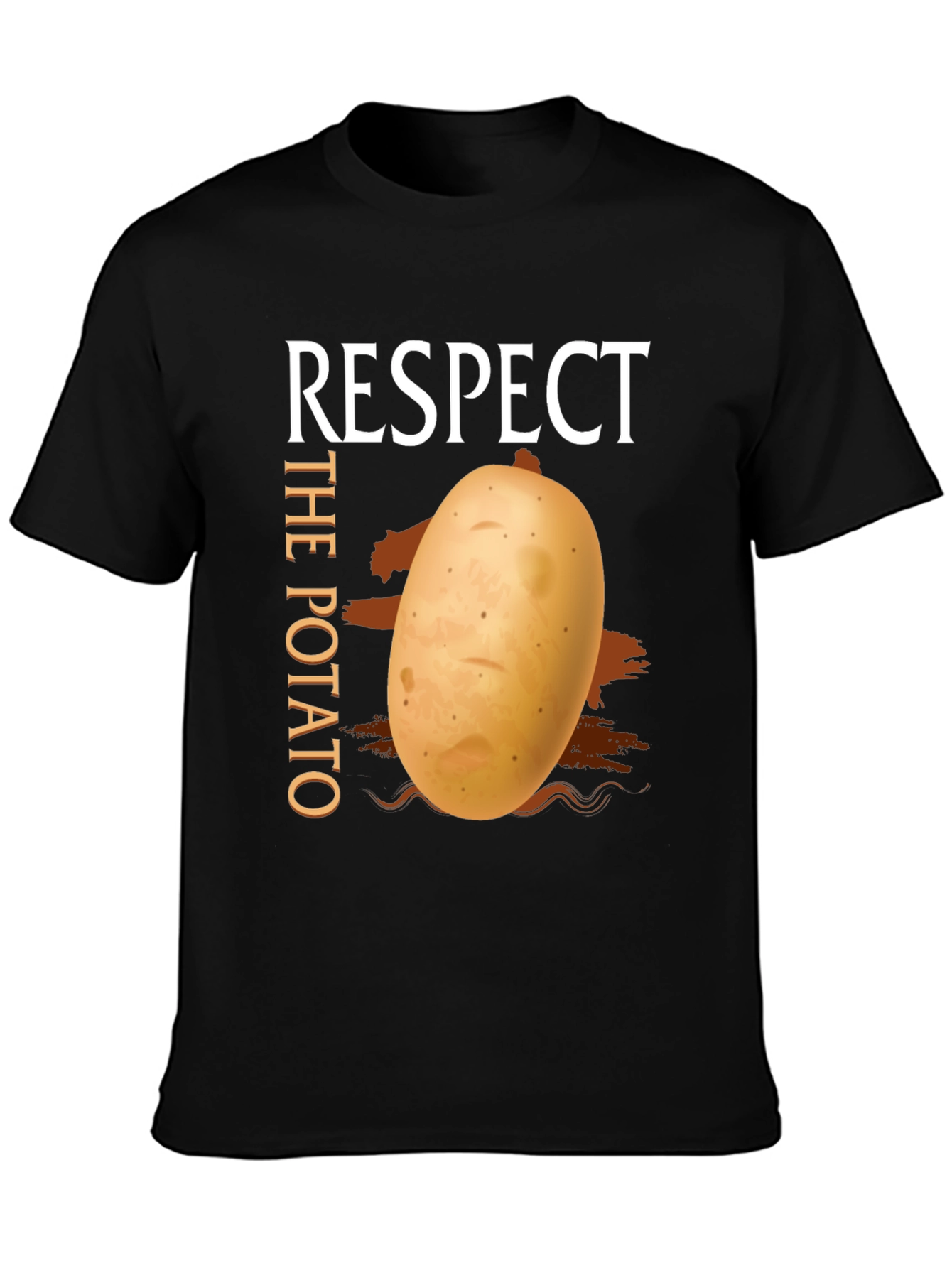 Respect The Potato Graphic T-Shirt