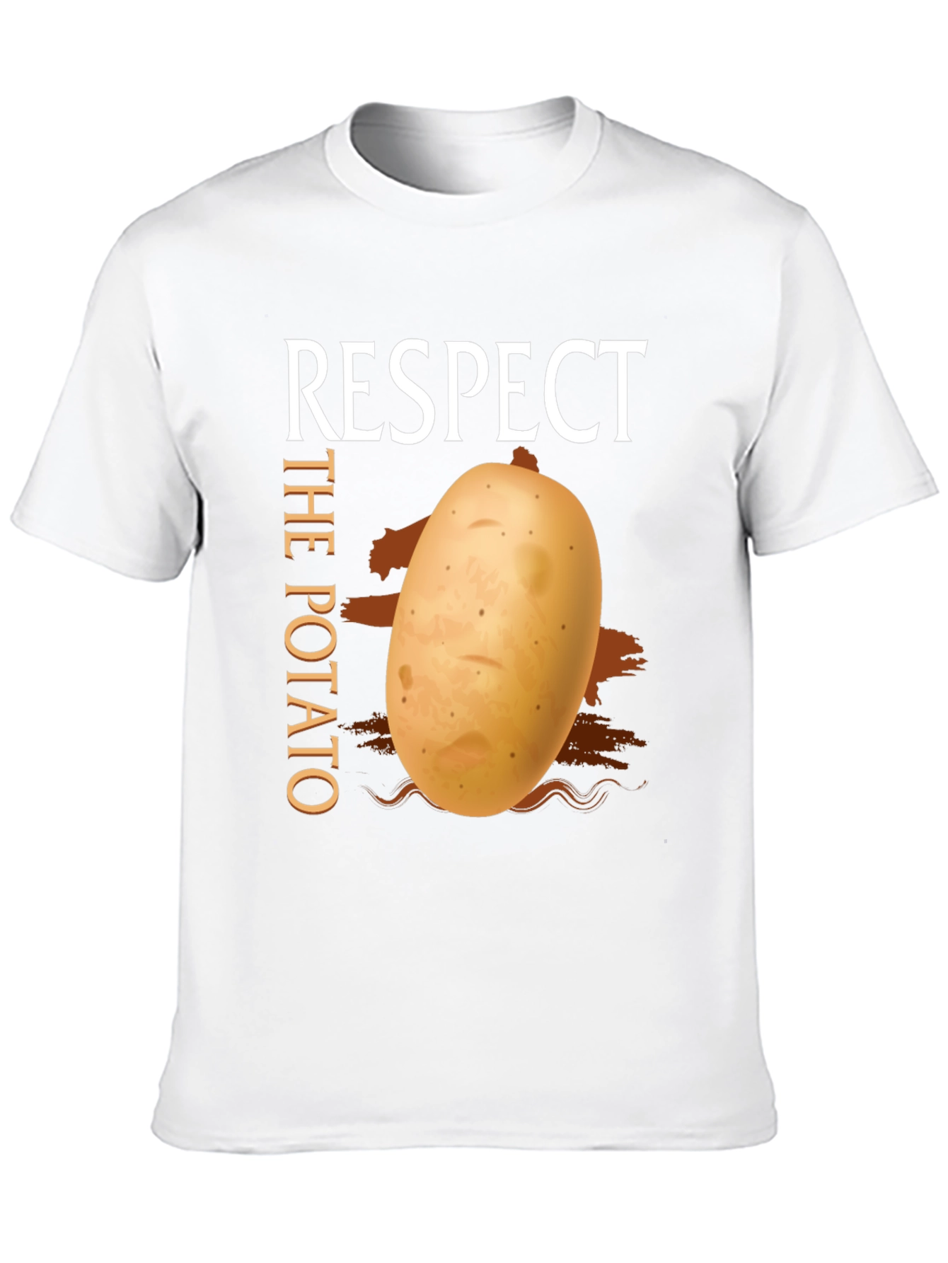 Respect The Potato Graphic T-Shirt