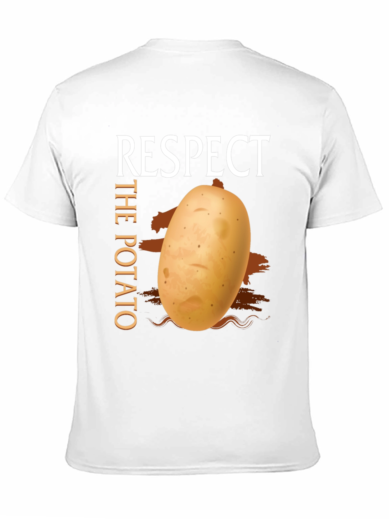 Respect The Potato Graphic T-Shirt