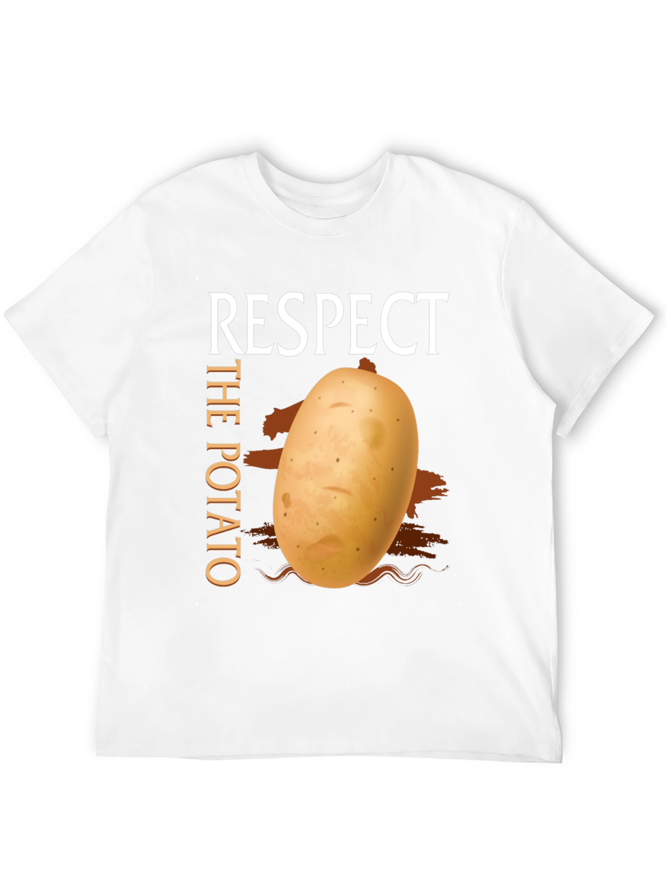 Respect The Potato Graphic T-Shirt