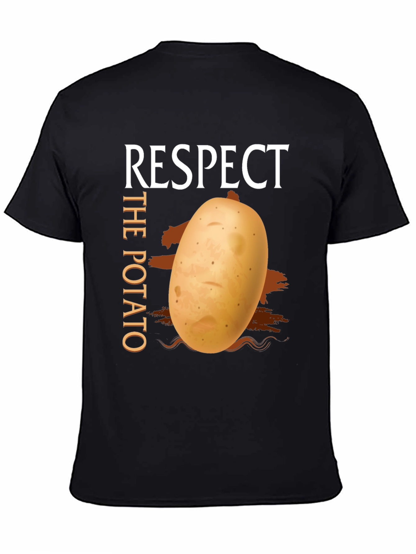 Respect The Potato Graphic T-Shirt
