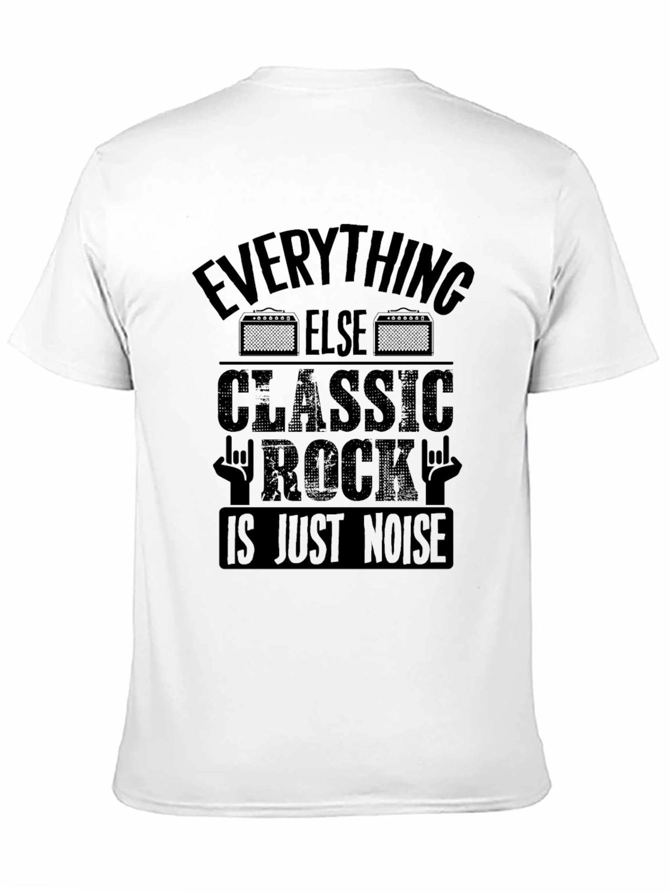 Classic Rock Noise Graphic T-Shirt